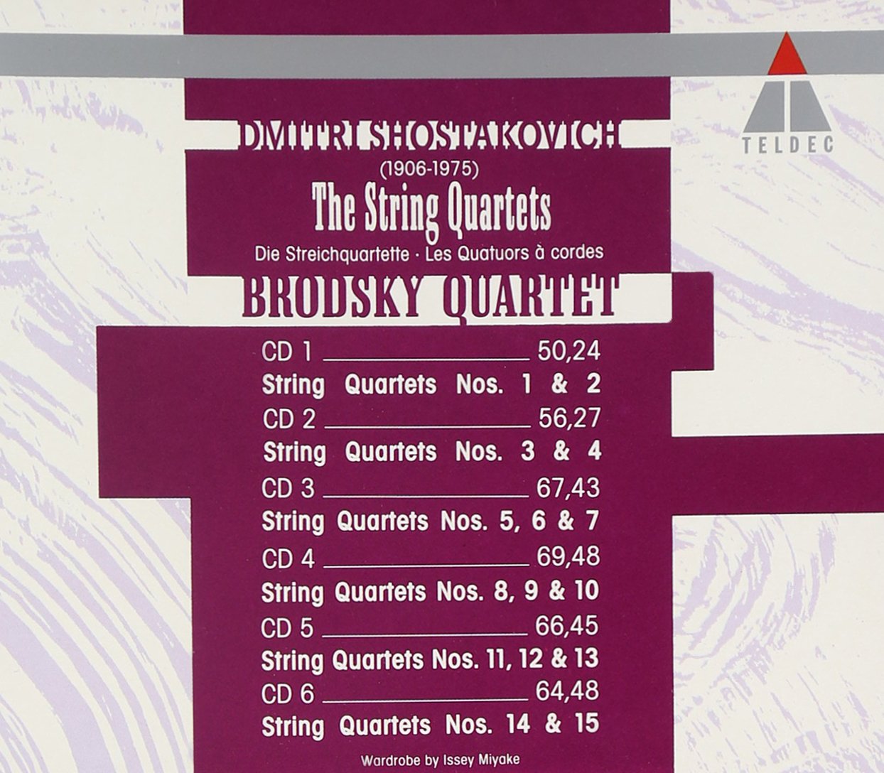 Shostakovich Complete String Quartets Collection - Classical Music CD Set for Home Listening & Relaxation | Perfect for Music Lovers & Gift Giving
