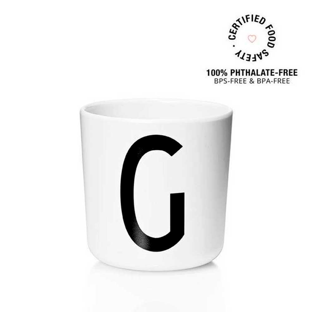 DESIGN LETTERS Melamine Cup - Durable, BPA-Free Plastic Cup for Coffee, Tea & Beverages - Perfect for Home, Office, Camping & Outdoor Use