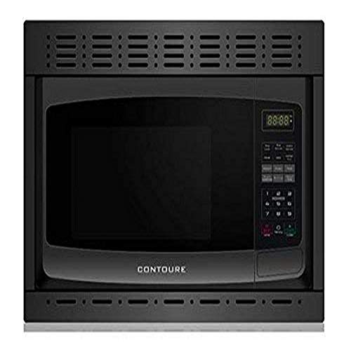 1.0 Cu Ft Compact Microwave Oven - Black Countertop Microwave for Small Spaces - Perfect for Dorms, Offices & Kitchens