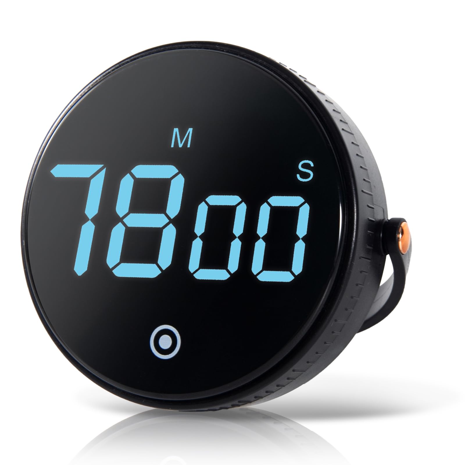 Magnetic Digital Kitchen Timer with LCD Display - Countdown Timer for Cooking, Baking, Gym & Classroom - Strong Magnet & Stand for Hands-Free Use