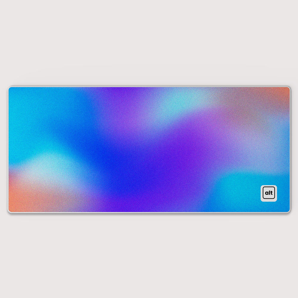 Premium Blue Poise Mouse Pad - Non-Slip Gaming & Office Desk Mat with Smooth Surface for PC, Laptop, Workstation - Perfect for Gamers, Programmers & Professionals