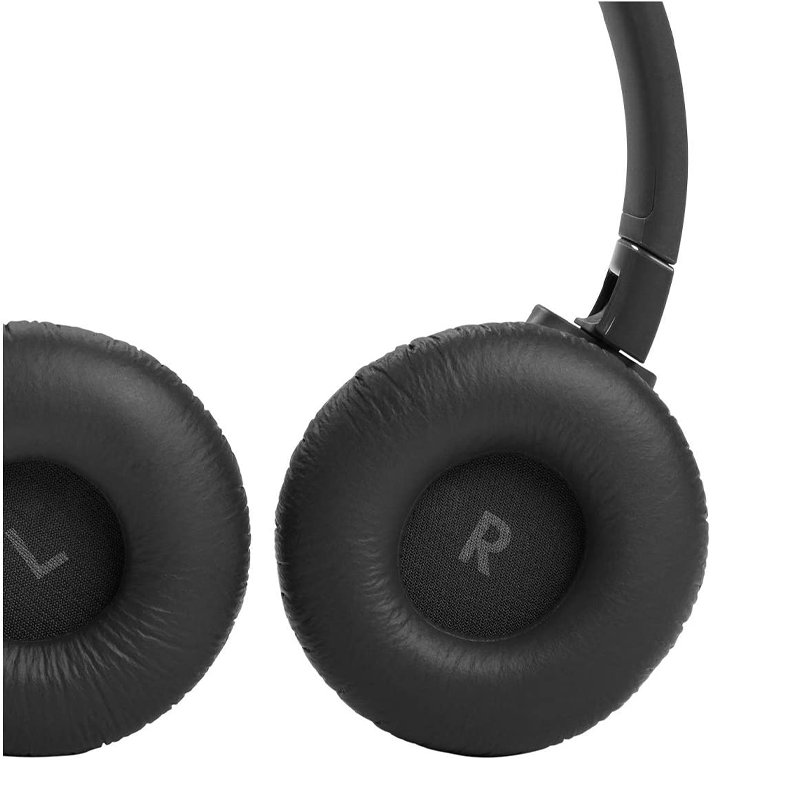 JBL Tune 660 NC Wireless Headphones with Active Noise Cancelling - Black | Perfect for Travel, Work & Gym Use