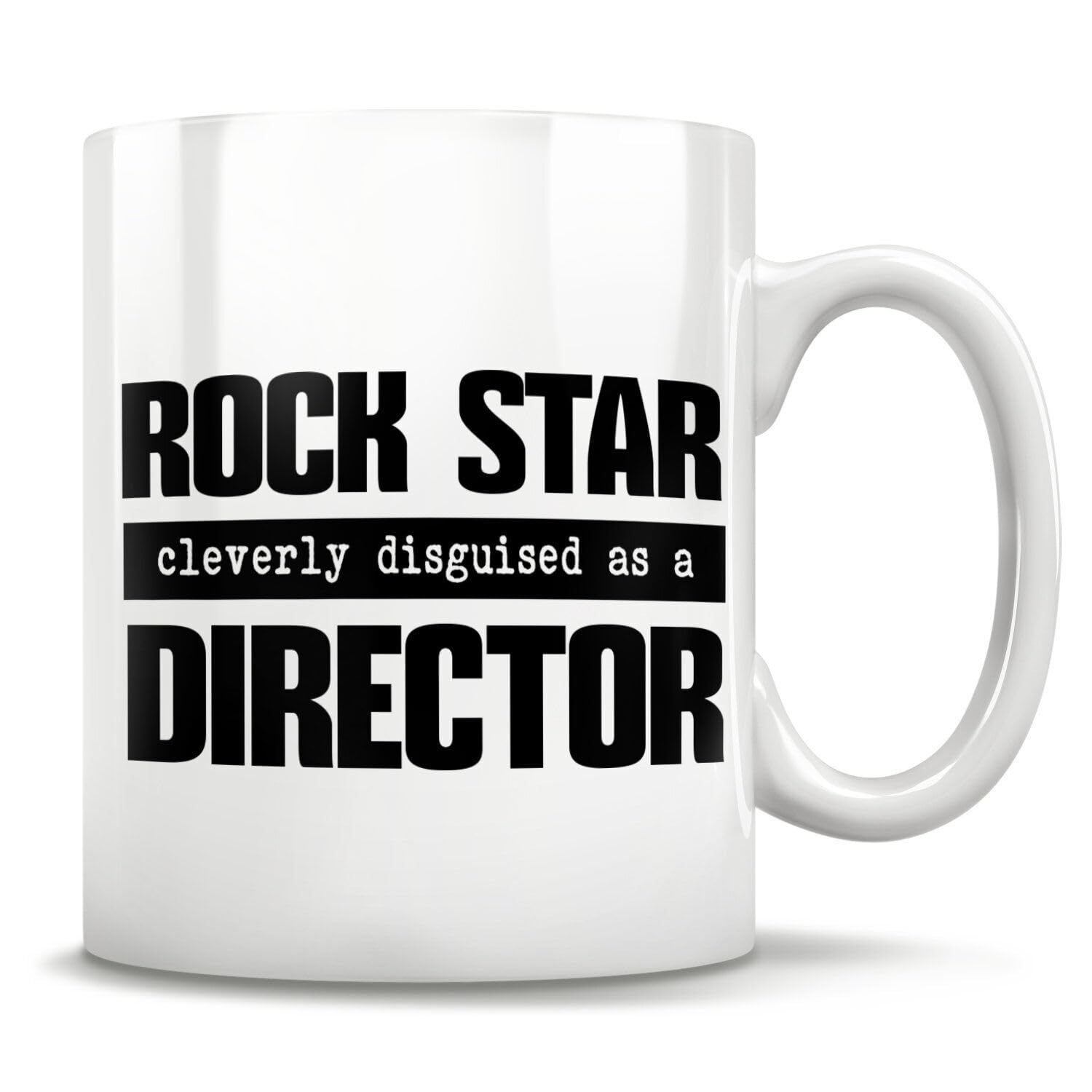 Best Director Coffee Mug Gift for Filmmakers - 320ml Ceramic Tea Cup for Office & Film Sets