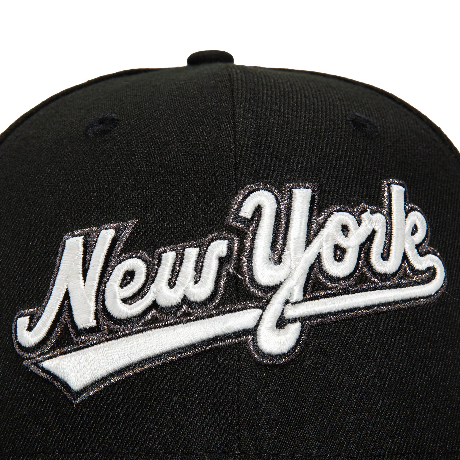 New Era 59Fifty Glow in the Dark New York Mets 25th Anniversary Patch Snapback Hat - Black & White Adjustable Baseball Cap for Men & Women - Perfect for Night Games, Concerts & Fan Collections