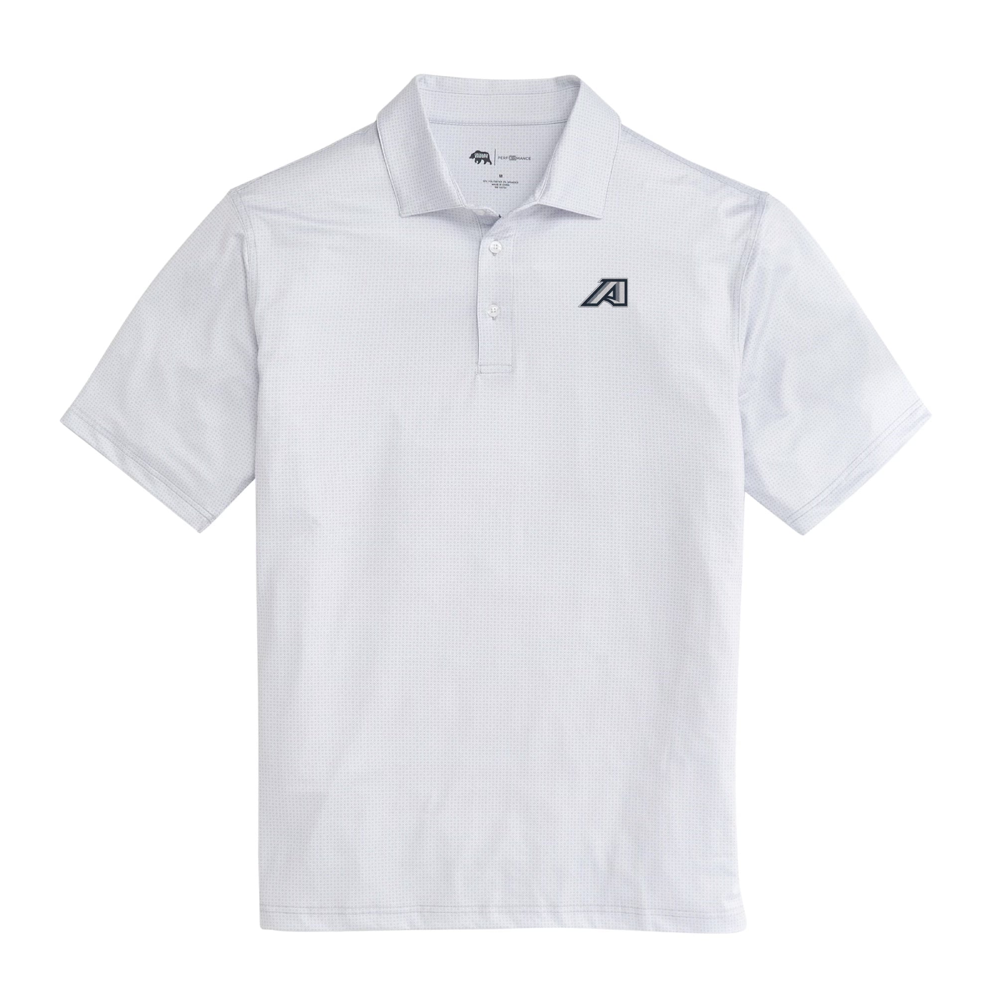 Augusta Range Printed Performance Polo Shirt for Men - Moisture Wicking Golf & Casual Wear - Breathable Quick-Dry Active Shirt for Sports, Work & Outdoor Activities