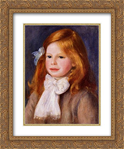 Pierre Auguste Renoir 20x24 Gold Ornate Frame & Double Matted Museum Art Print - Perfect for Living Room, Bedroom & Office Wall Decor
