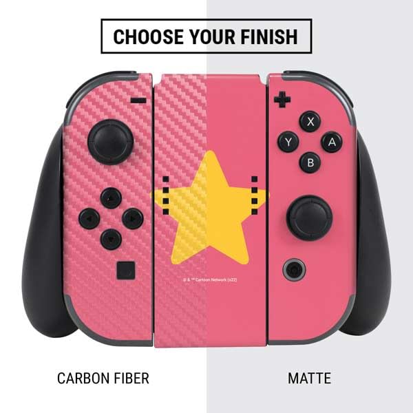 Officially Licensed Steven Universe Nintendo Switch Skin Decal - Cartoon Network Star Design for Gaming Bundle | Perfect for Switch Console Protection & Personalized Gaming Style