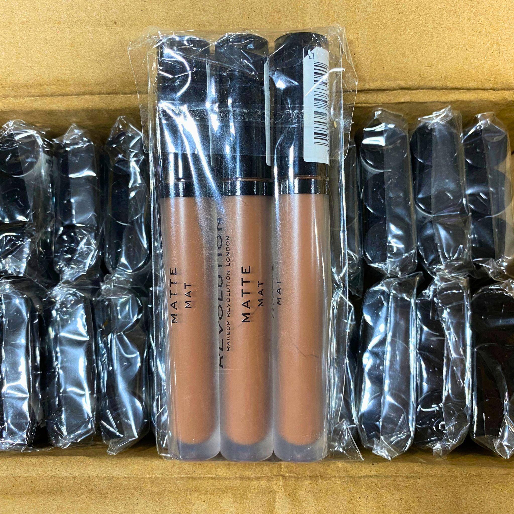 Revolution Makeup Revolution London Matte Lipstick - 0.1OZ Matte Darling 122 (72 Pcs Bulk Lot) | Long-Lasting Matte Finish for Everyday Wear & Special Occasions