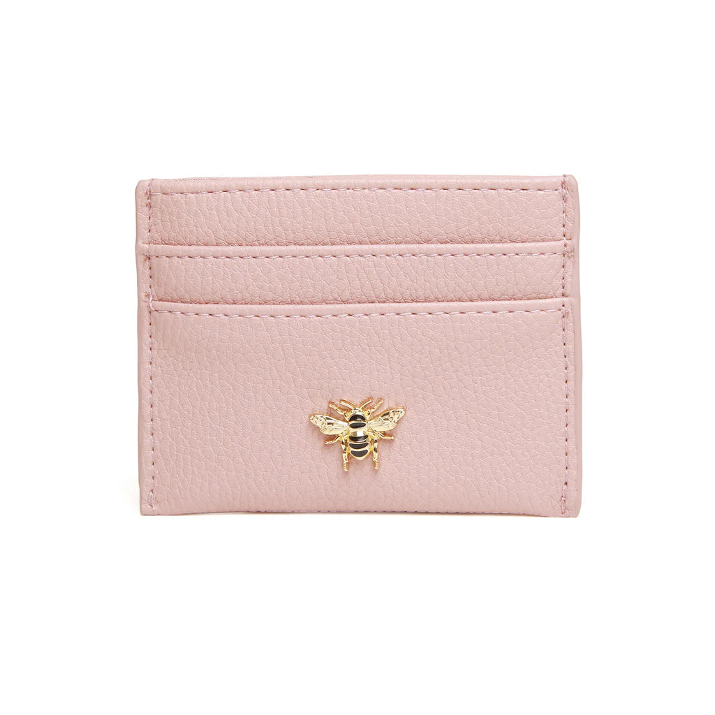 Alice Wheeler Bow Card Holder - Elegant Pink Wallet for Credit Cards & ID | Perfect for Women's Purses, Travel & Everyday Use