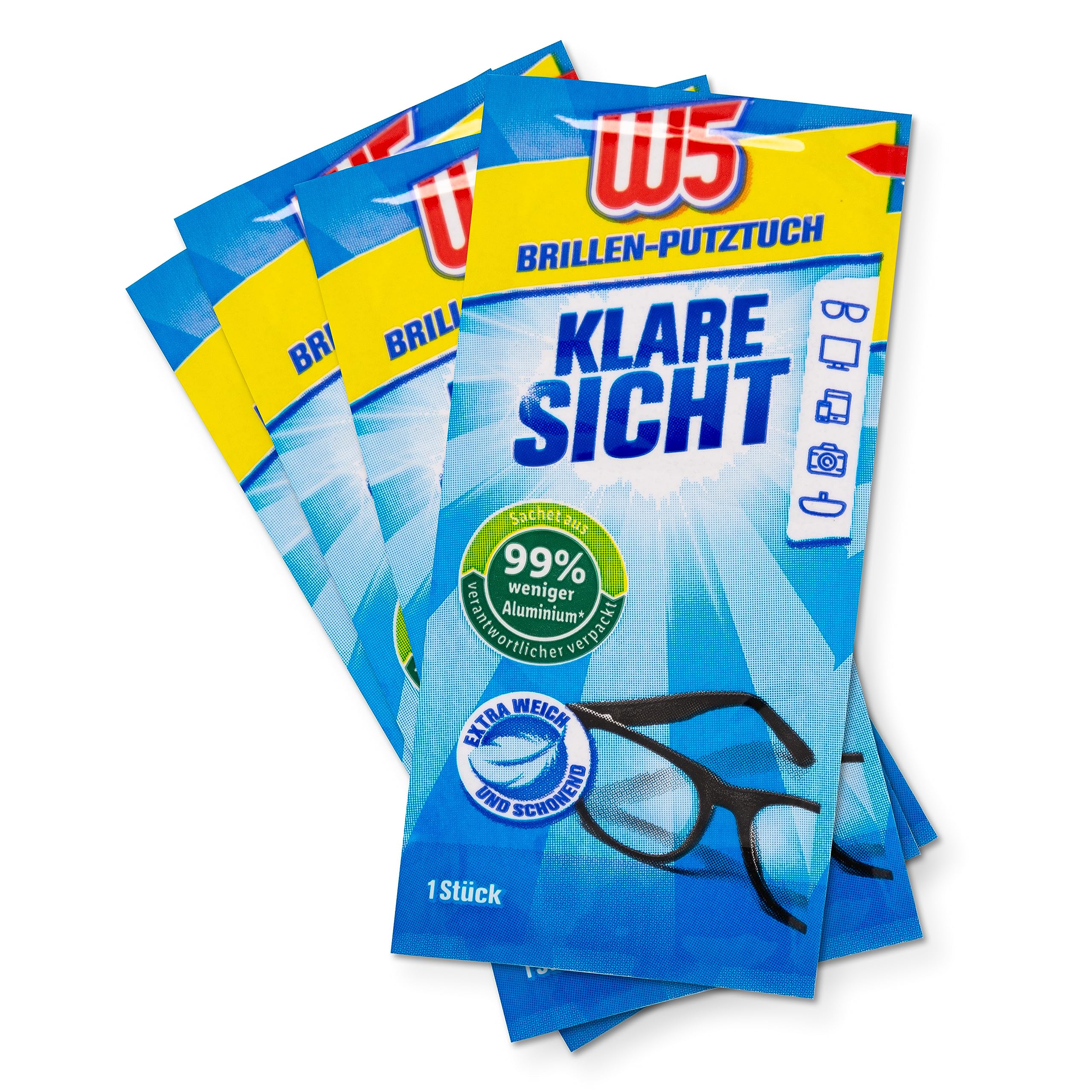 30 Pack Premium Cleaning Wipes for Glasses, Cameras, Binoculars, Car Mirrors & Electronics - Safe for iPhone, Android Phones, TVs, Computer Screens & Helmet Visors - Perfect for Home, Office & Travel Use