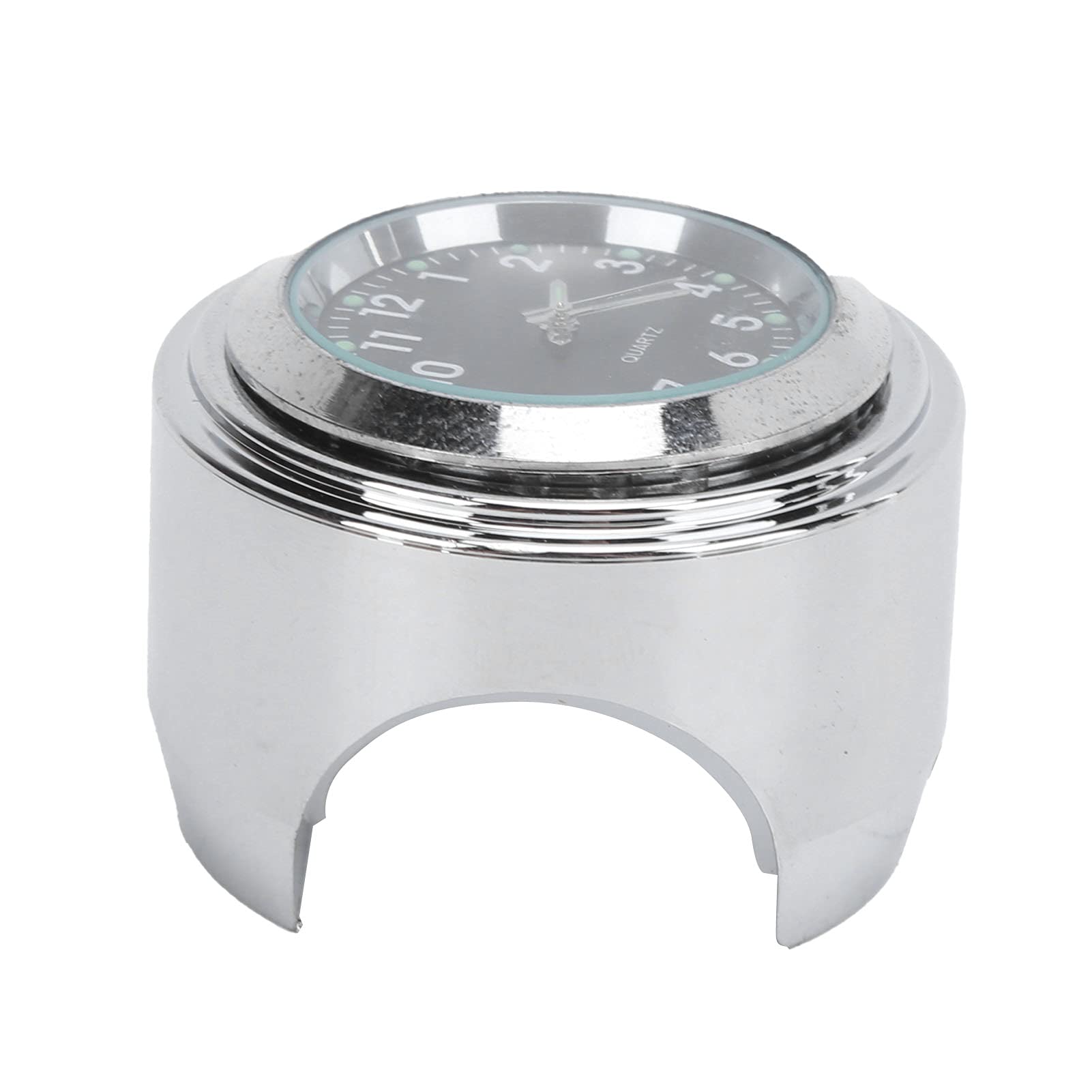 Shockproof Motorcycle Handlebar Clock for Night Riding - Fits 7/8