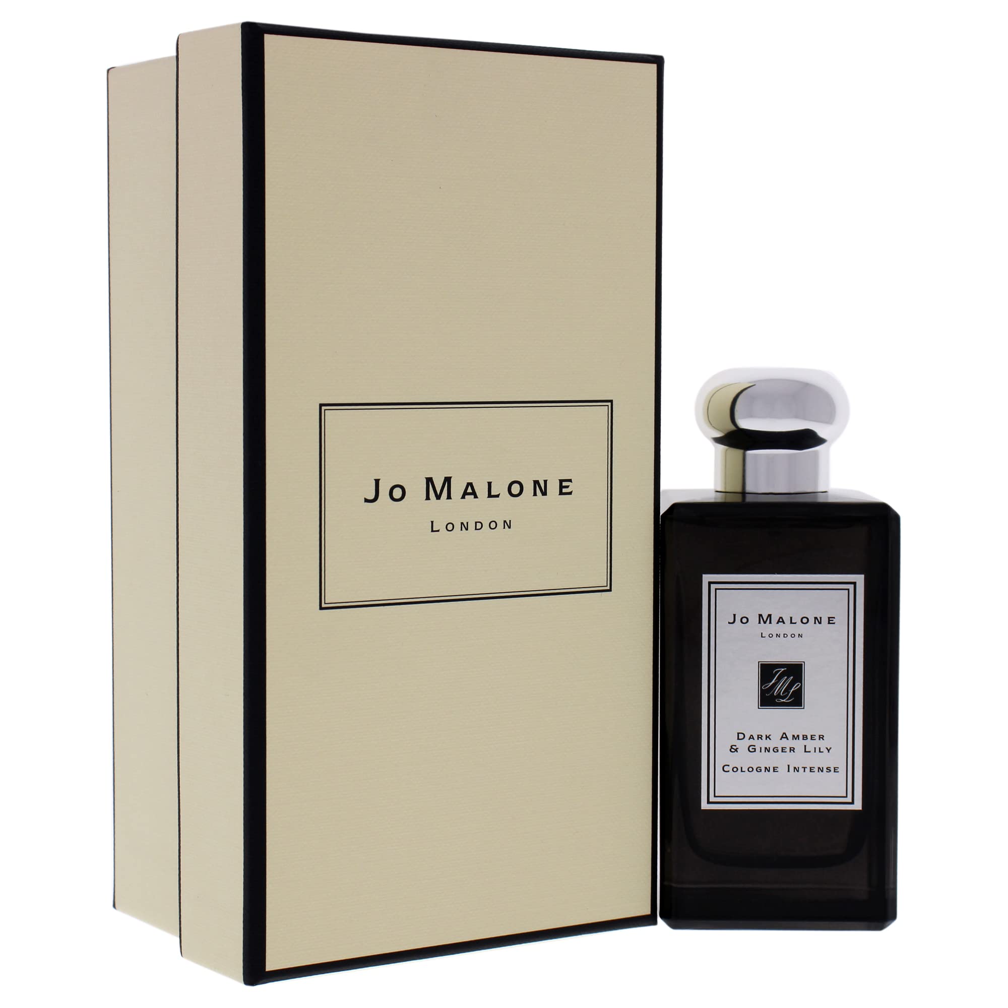 Jo Malone Dark Amber & Ginger Lily Cologne Intensa Spray 3.4 oz - Luxury Unisex Perfume for Men & Women - Perfect for Date Nights, Special Occasions & Everyday Elegance