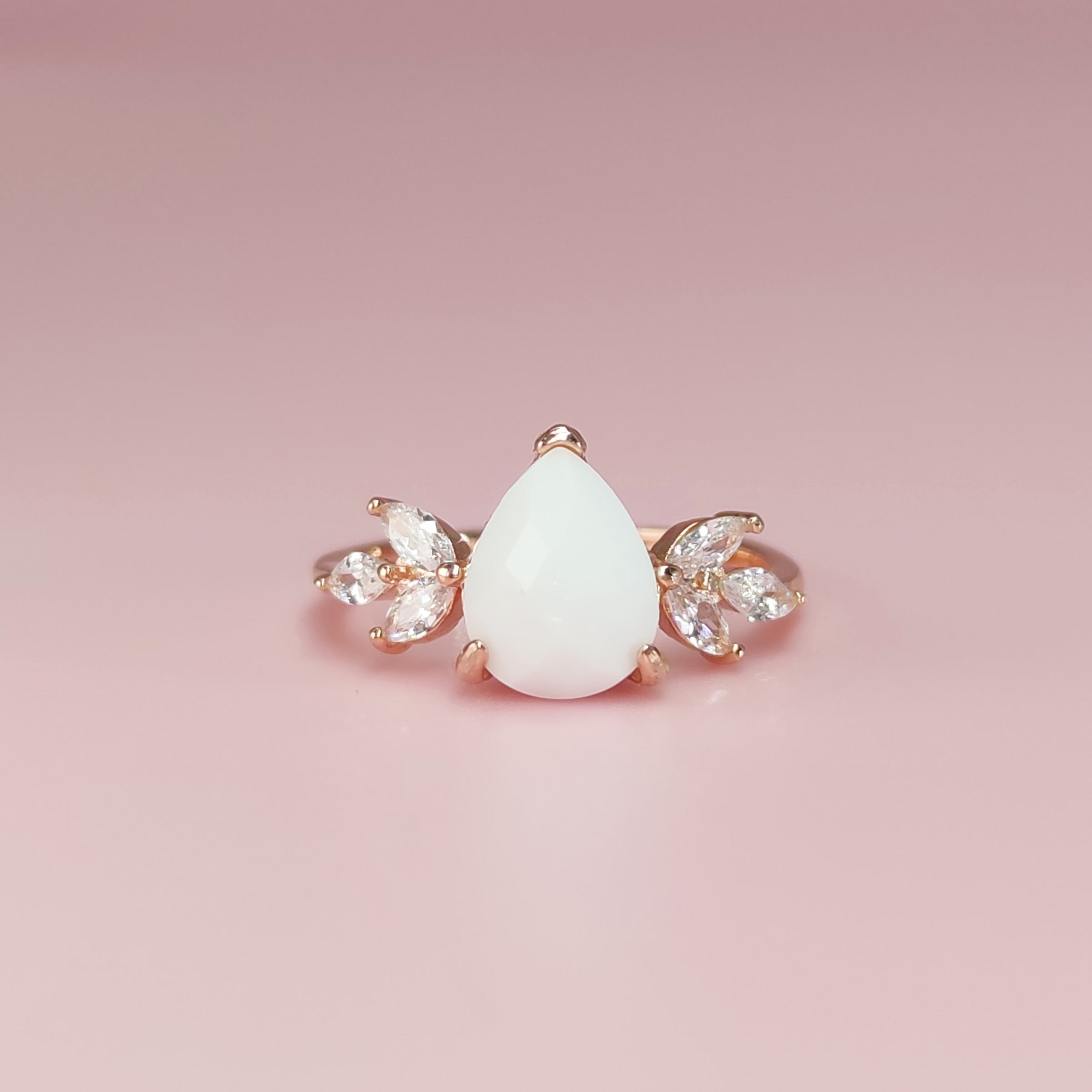 Sterling Silver Teardrop Breastmilk Keepsake Ring DIY Kit - Handmade Memorial Jewelry for Moms, Perfect for Baby Shower Gifts & Cherishing Precious Memories