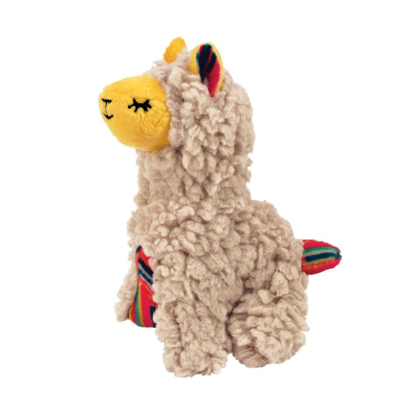 KONG Softies Buzzy Llama - Durable Dog Chew Toy for Small & Medium Breeds - Interactive Plush Puppy Teething Toy - Perfect for Playtime, Training & Anxiety Relief
