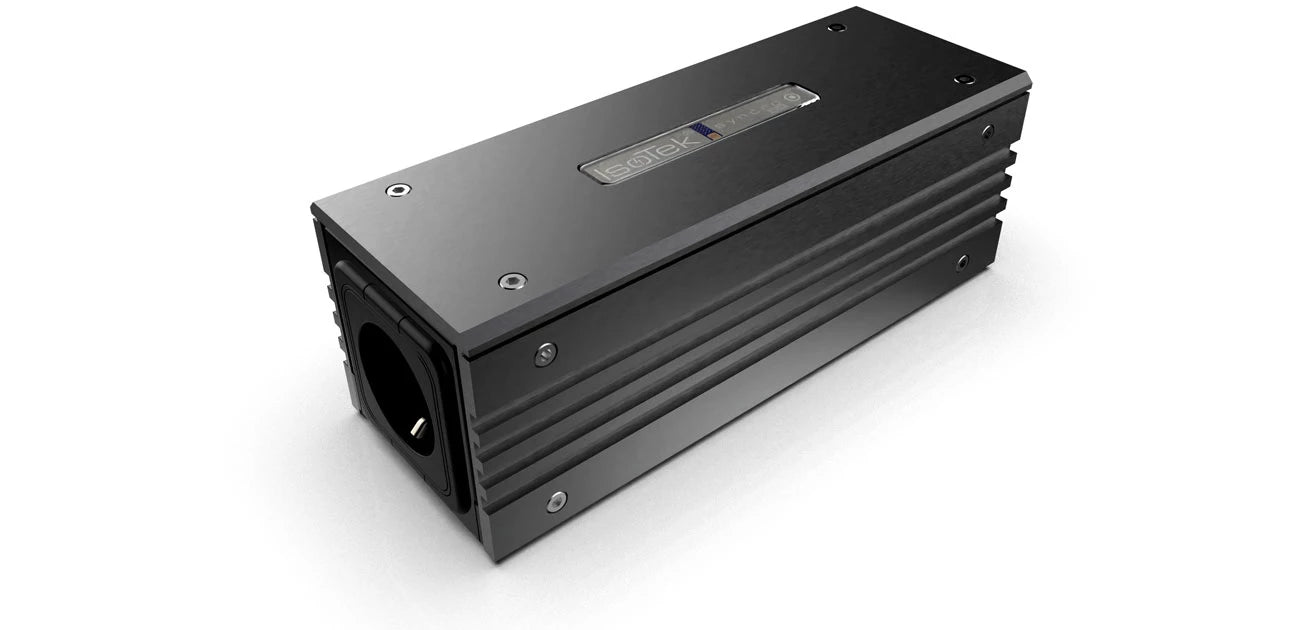 IsoTek Evo 3 Syncro Uni DC Blocker - Power Conditioner for Audio Systems | Eliminate DC Offset & Improve Sound Quality | Perfect for Home Theater & Hi-Fi Setups