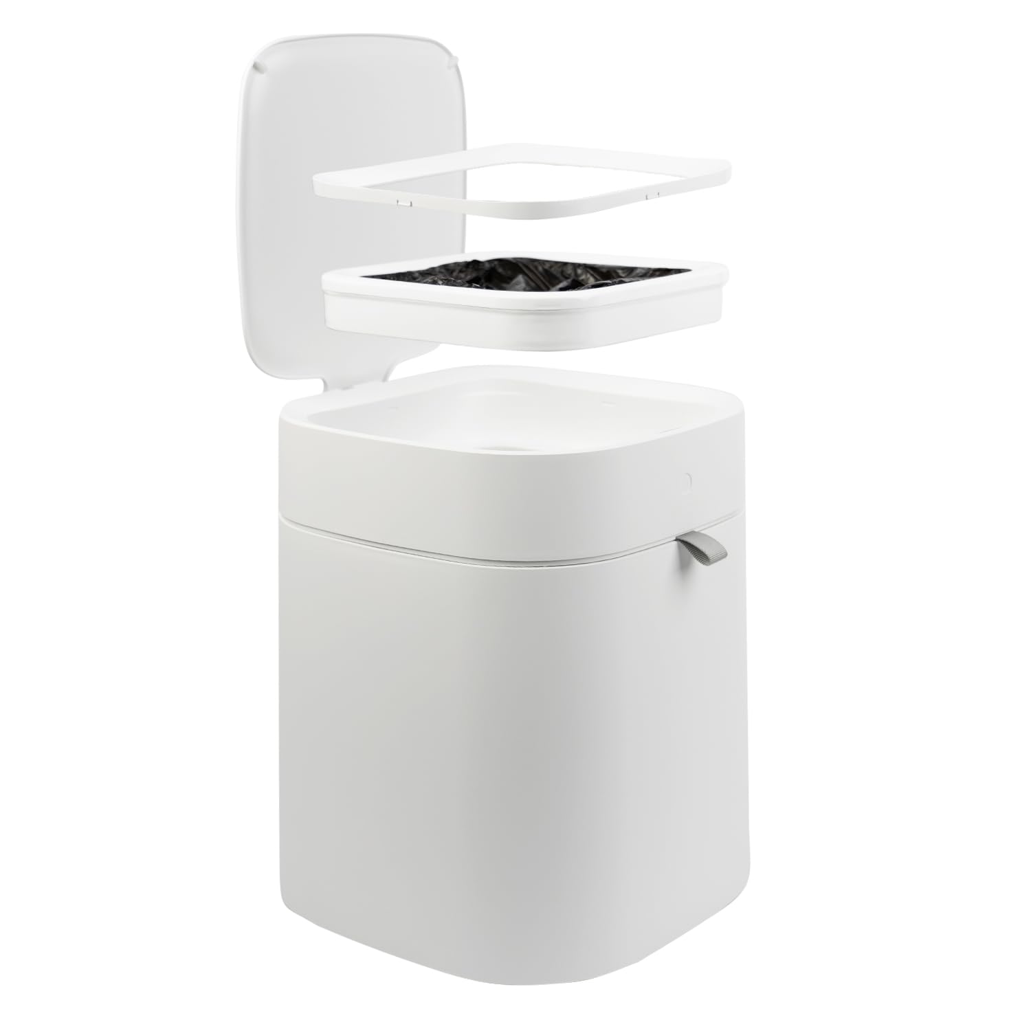 Self Sealing Trash Can Refill Rings - Pack of 6 (Fits Intre-02 Smart Trash Bin) | Durable Waste Bag Holders for 150+ Uses | Perfect for Kitchen, Bathroom & Office Disposal