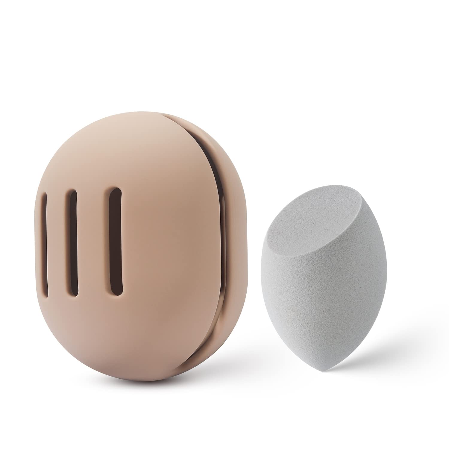 BEZOX Non-Latex Makeup Sponge with Holder - Soft, Skin-Friendly for Liquid Foundation & Travel
