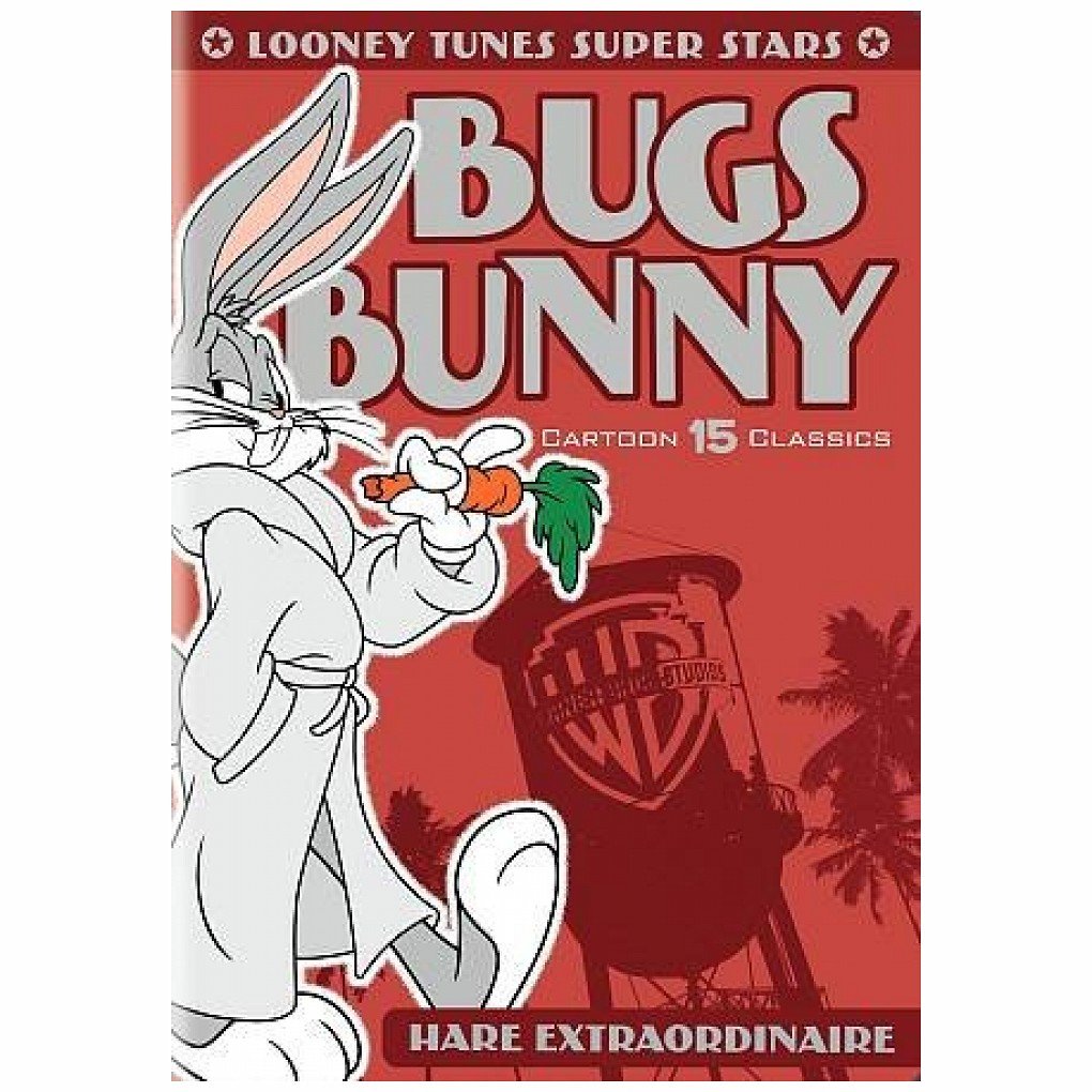 Looney Tunes Super Stars Bugs Bunny Hare Extraordinaire DVD | Classic Cartoon Collection | Perfect for Family Movie Nights & Cartoon Lovers
