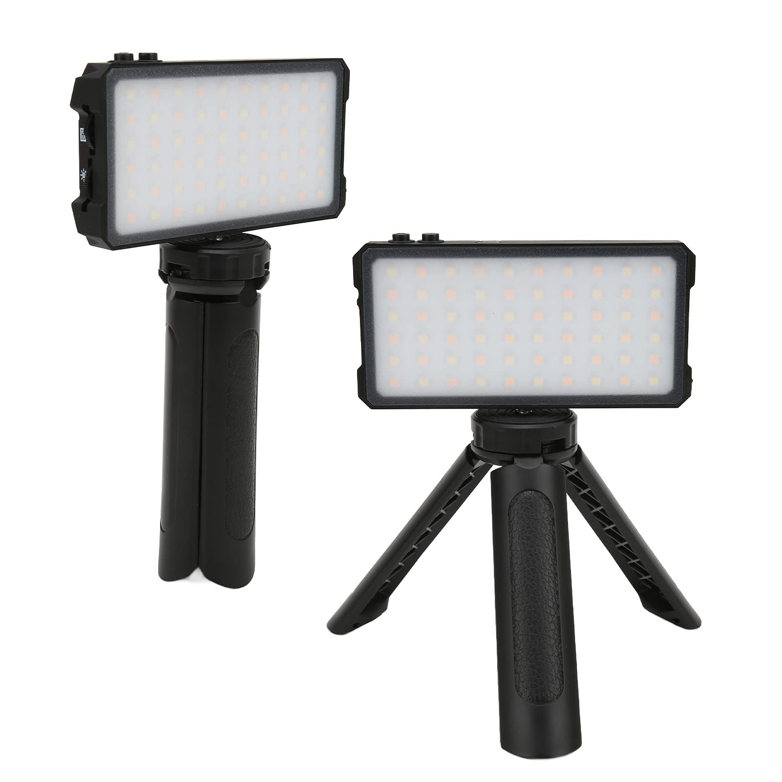 Professional LED Video Light - Dimmable Photography Lighting with Tabletop Tripod | Portable Mini Fill Light for Studio, Live Streaming, YouTube, DSLR & Camcorder | Perfect for Video Conferences, Portrait Shooting & Content Creation
