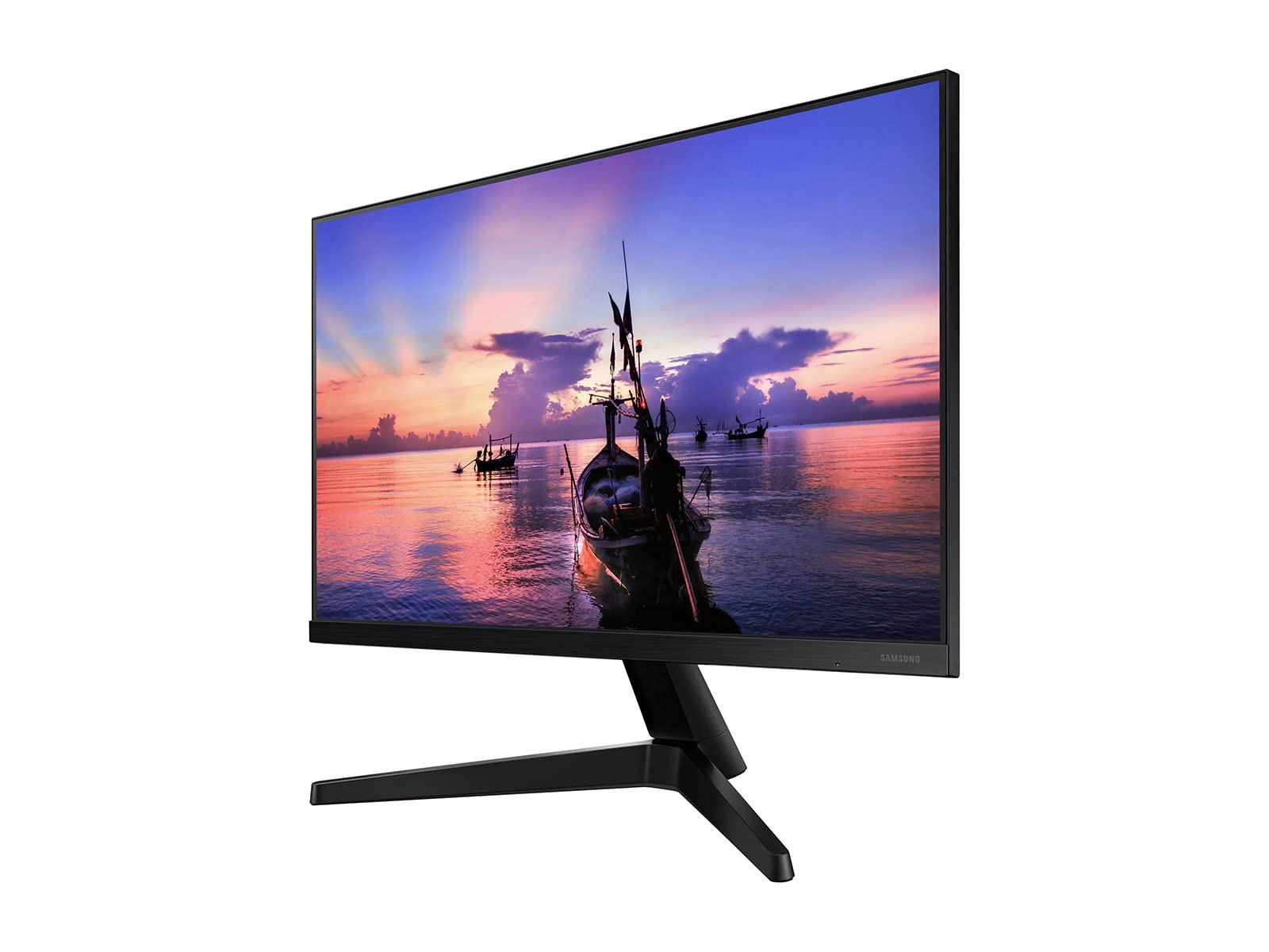 SAMSUNG 24 Inch LED Monitor - LF24T350FHNXZA Full HD 1080P 75Hz Computer Screen with Slim Design | Ideal for Gaming, Home & Office Use | Includes Free Mouse Pad | Perfect for Workstations, Esports & Multitasking