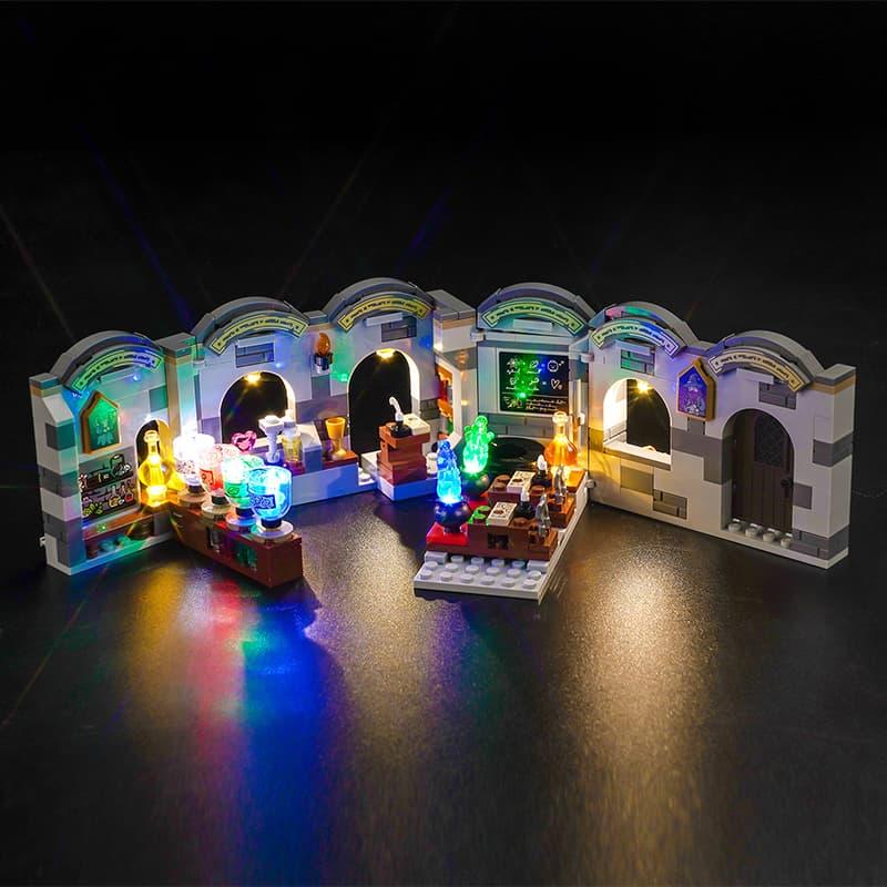 LEGO Harry Potter Hogwarts Castle Potions Class 76431 Light Kit - DIY Lighting Set for LEGO Building Blocks - Perfect for Home Decor, Gift Giving, and Harry Potter Fans Collection