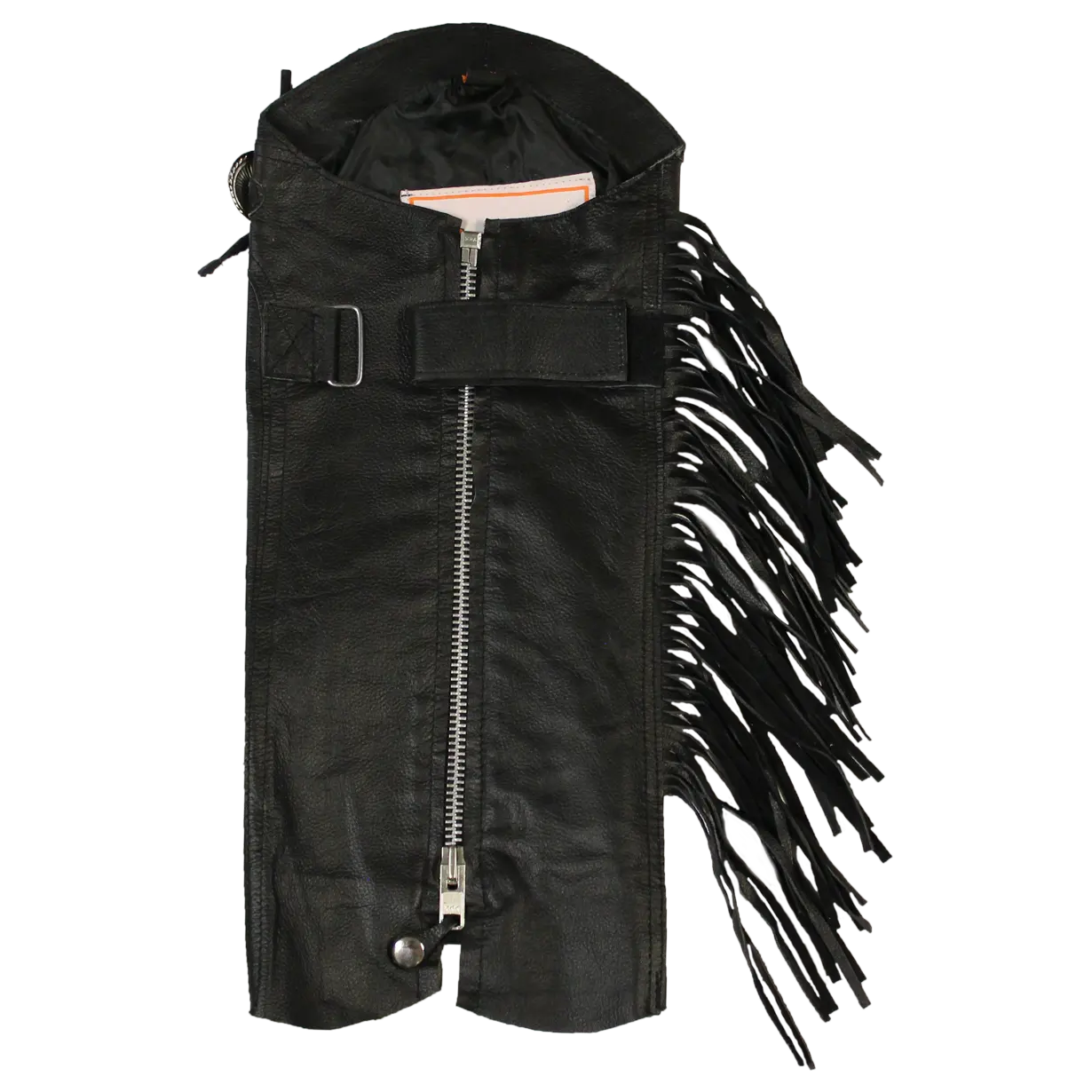 Open Road Women's Side Fringe Leather Half Chaps - Equestrian Riding Boots for Horseback Riding & Western Fashion