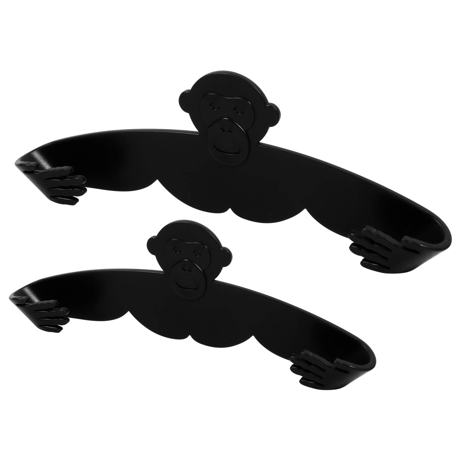 2-Pack Gorilla Pot Lid Holder Set - Self-Adhesive Wall Mounted Pot Cover Organizer with Hanging Storage Shelf & Cutting Board Stand for Kitchen Organization (Ideal for Small Spaces & Clutter-Free Cooking)