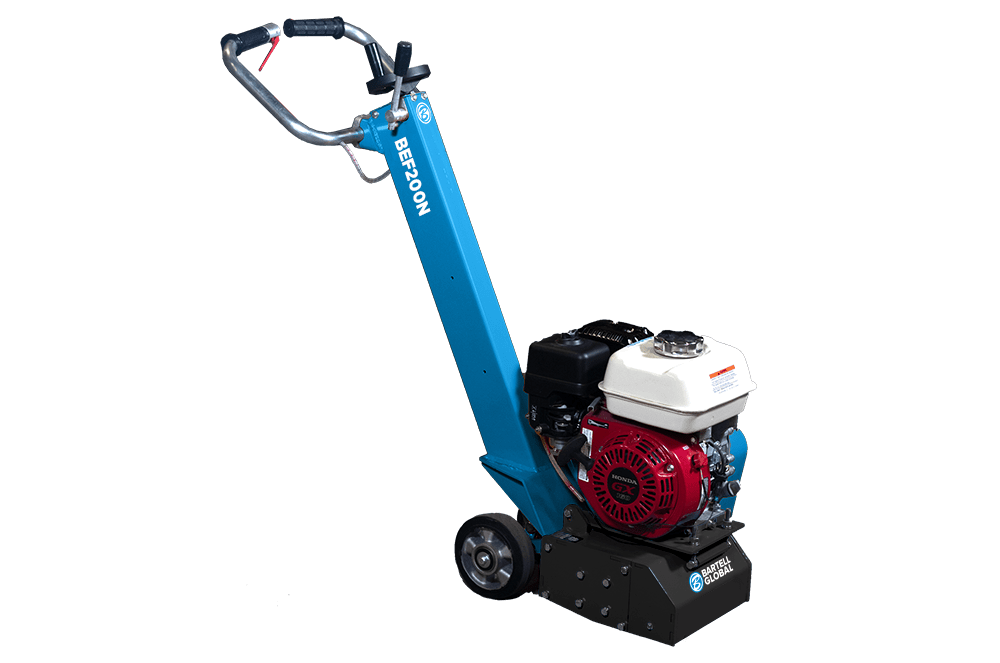BEF 200N Heavy Duty Concrete Scarifier Machine - Professional Floor Grinder for Concrete Surface Preparation | Ideal for DIY Home Renovation & Commercial Construction Projects