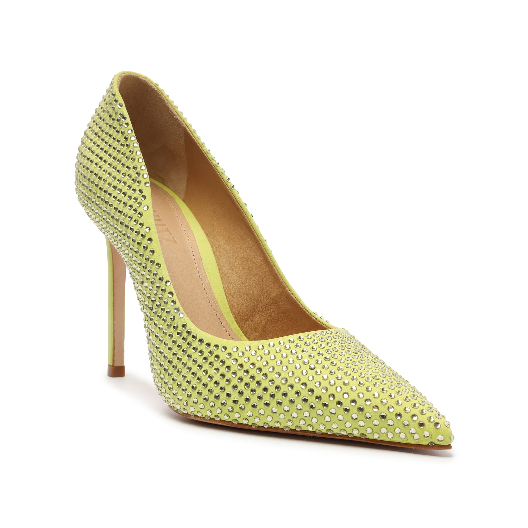 Lou Crystal Nubuck Pump Women's Dress Shoes - Elegant High Heels for Weddings, Parties & Office Wear | Comfortable & Stylish Women's Formal Shoes