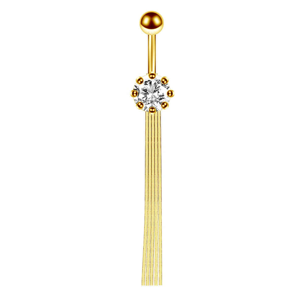 Elegant Giraffe Tassel Belly Button Rings | C186 | Perfect for Summer Beach Parties, Music Festivals & Boho Fashion Accessories