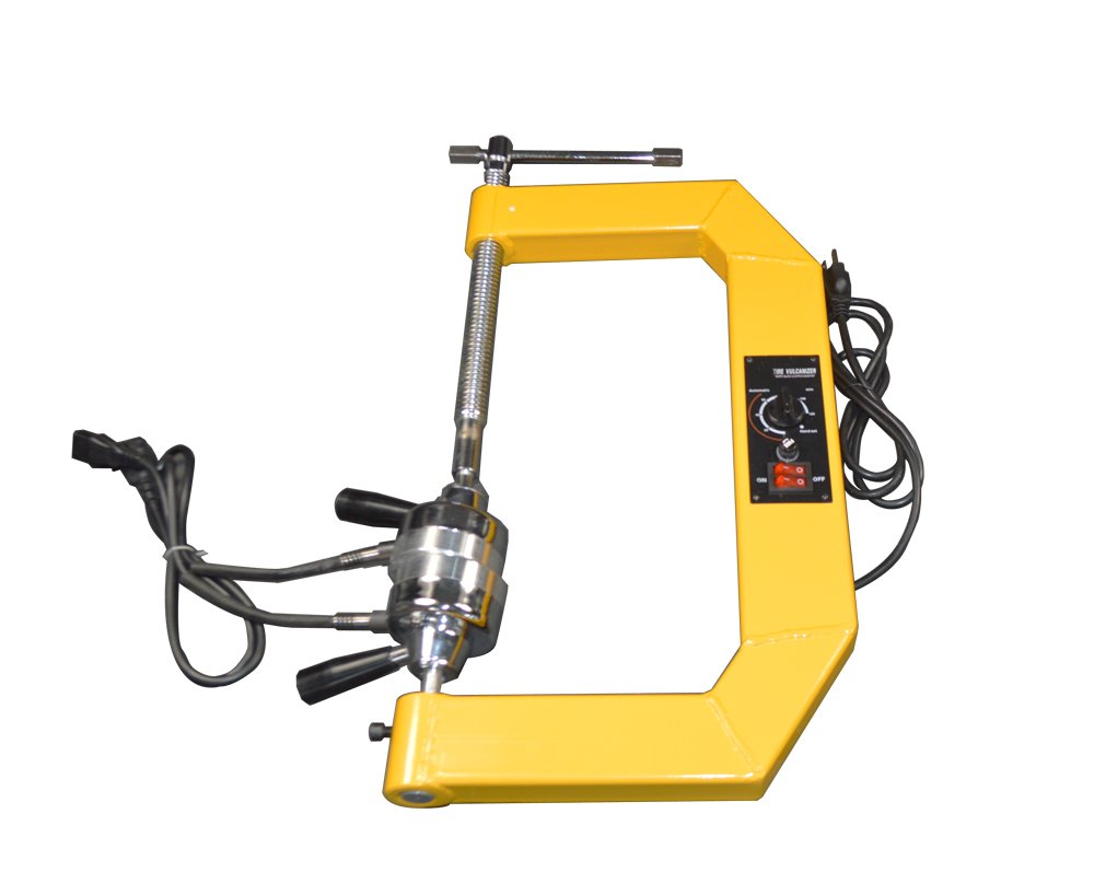 TECHTONGDA Tire Vulcanizing Machine - Professional Tire Repair Equipment with 7 Dies & Constant Temperature Control | Ideal for Auto Shops, Tire Repair Services & DIY Enthusiasts