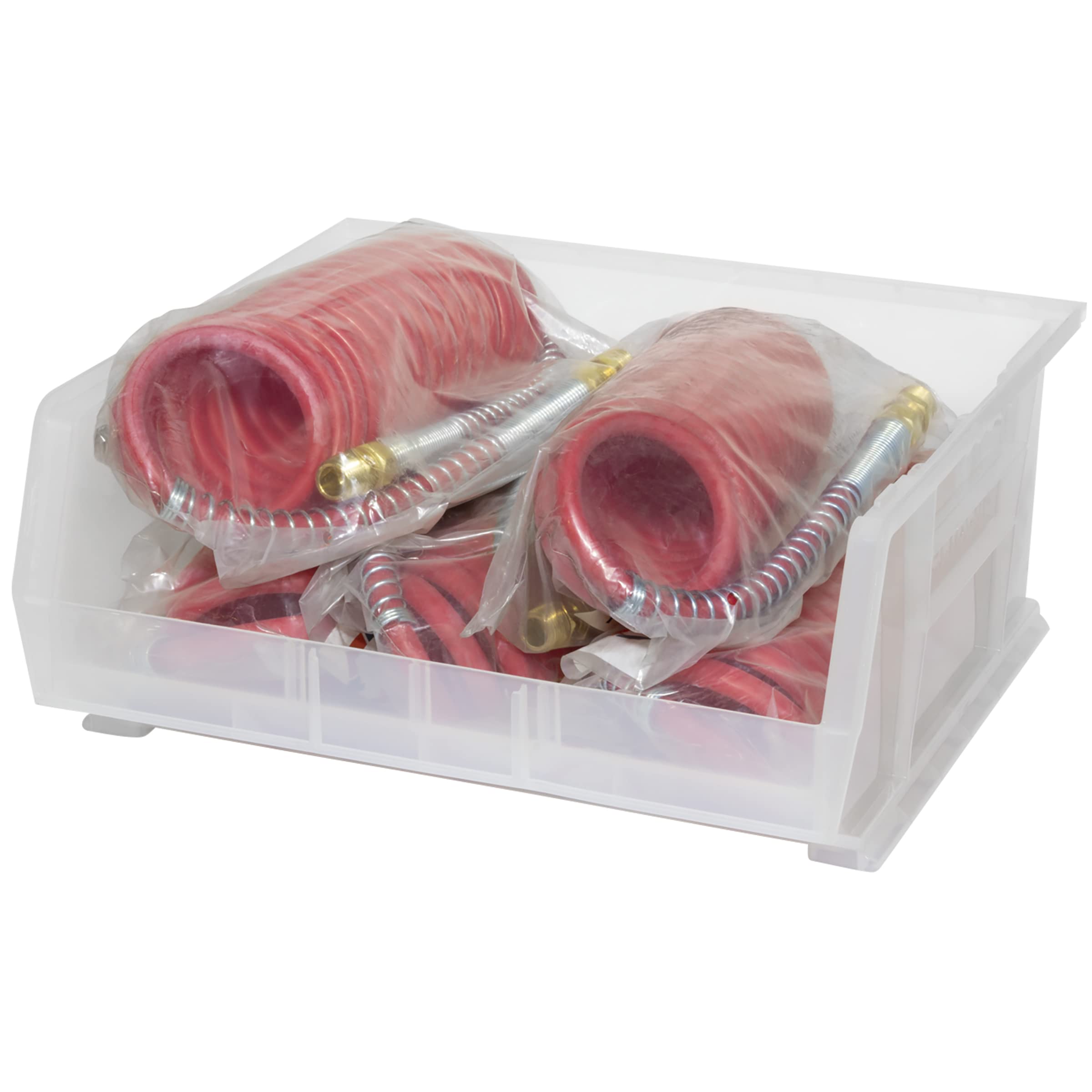 Akro-Mils 30250 AkroBins Clear Plastic Storage Bins - 15