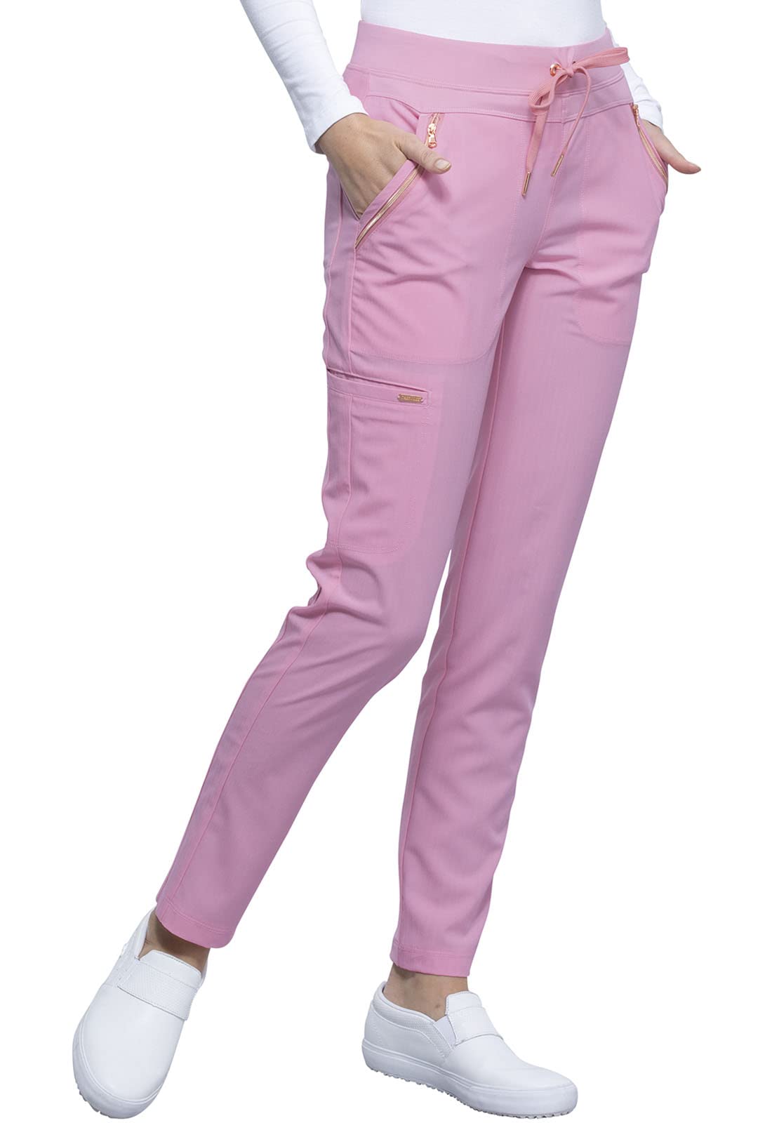 Cherokee Statement CK055 Rose Blossom L - Stylish Women's Floral Print Blouse for Casual Wear & Office Outfits