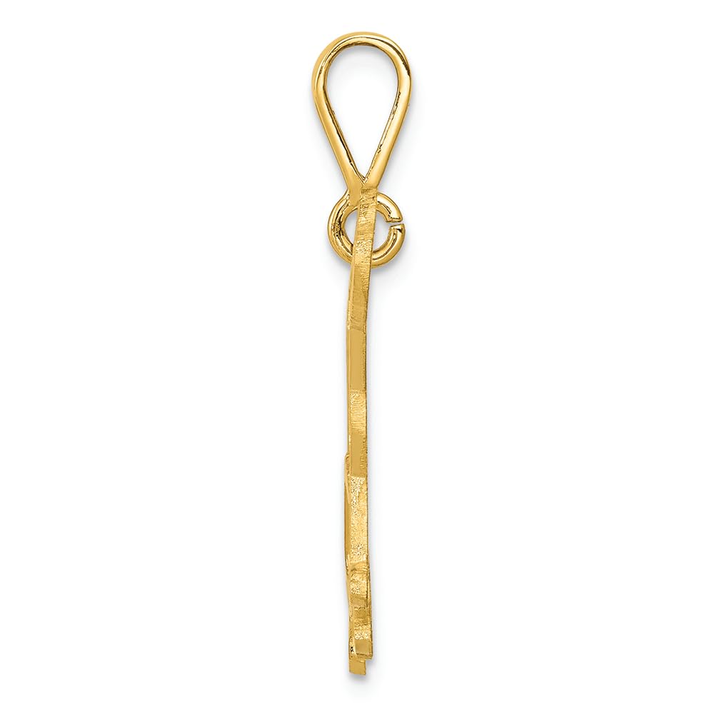 14K Yellow Gold Labrador Dog Charm Pendant - Handcrafted Fine Jewelry for Dog Lovers - Perfect Gift for Pet Owners, Birthday & Anniversary