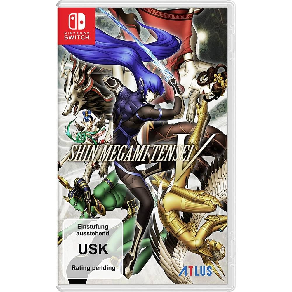 Shin Megami Tensei V - Nintendo Switch Game | JRPG Adventure with Demons & Strategy | Perfect for Fans of RPGs & Dark Fantasy