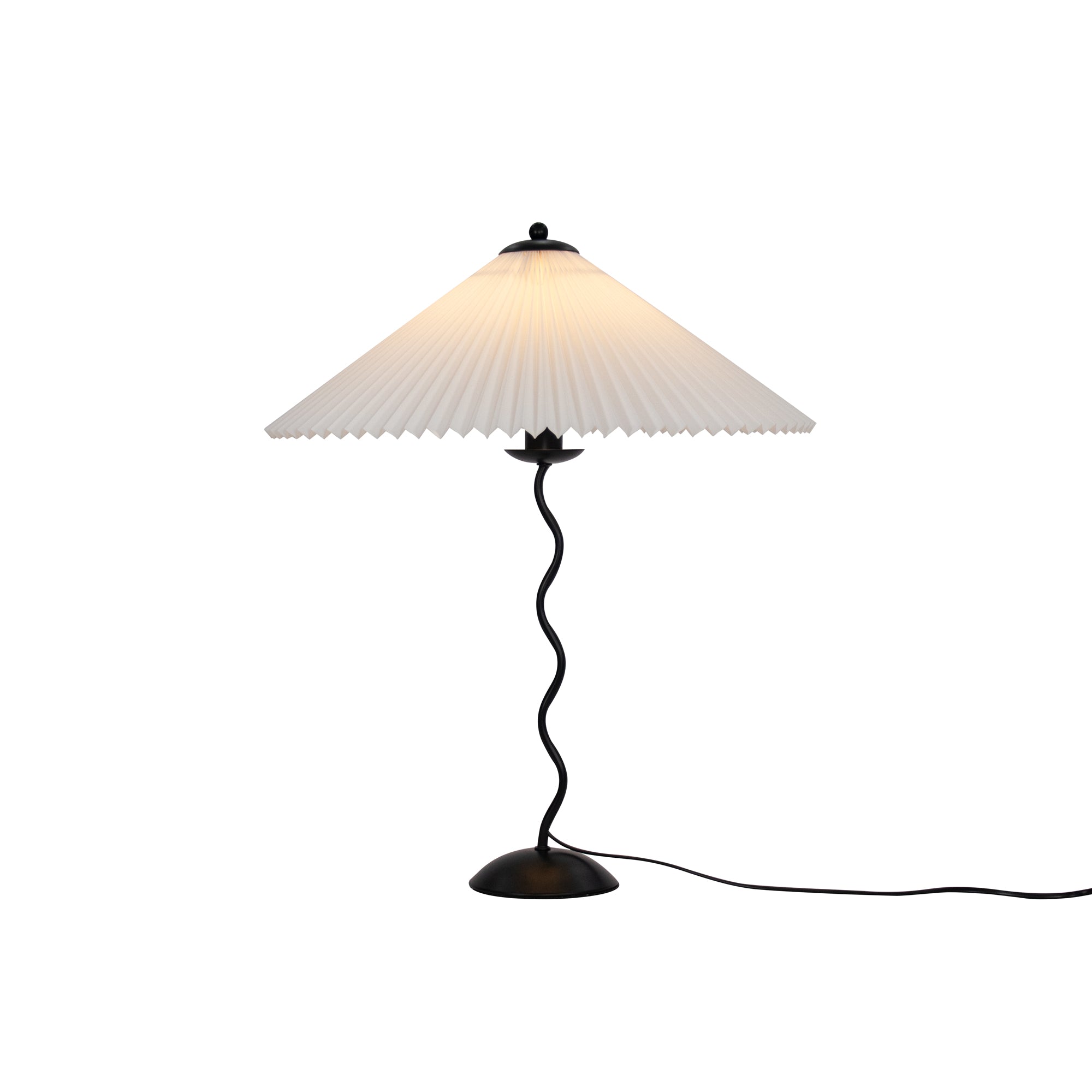 Modern Squiggle Table Lamp - Adjustable LED Desk Light for Home Office, Bedroom & Study - Stylish & Functional Lighting for Reading & Decor