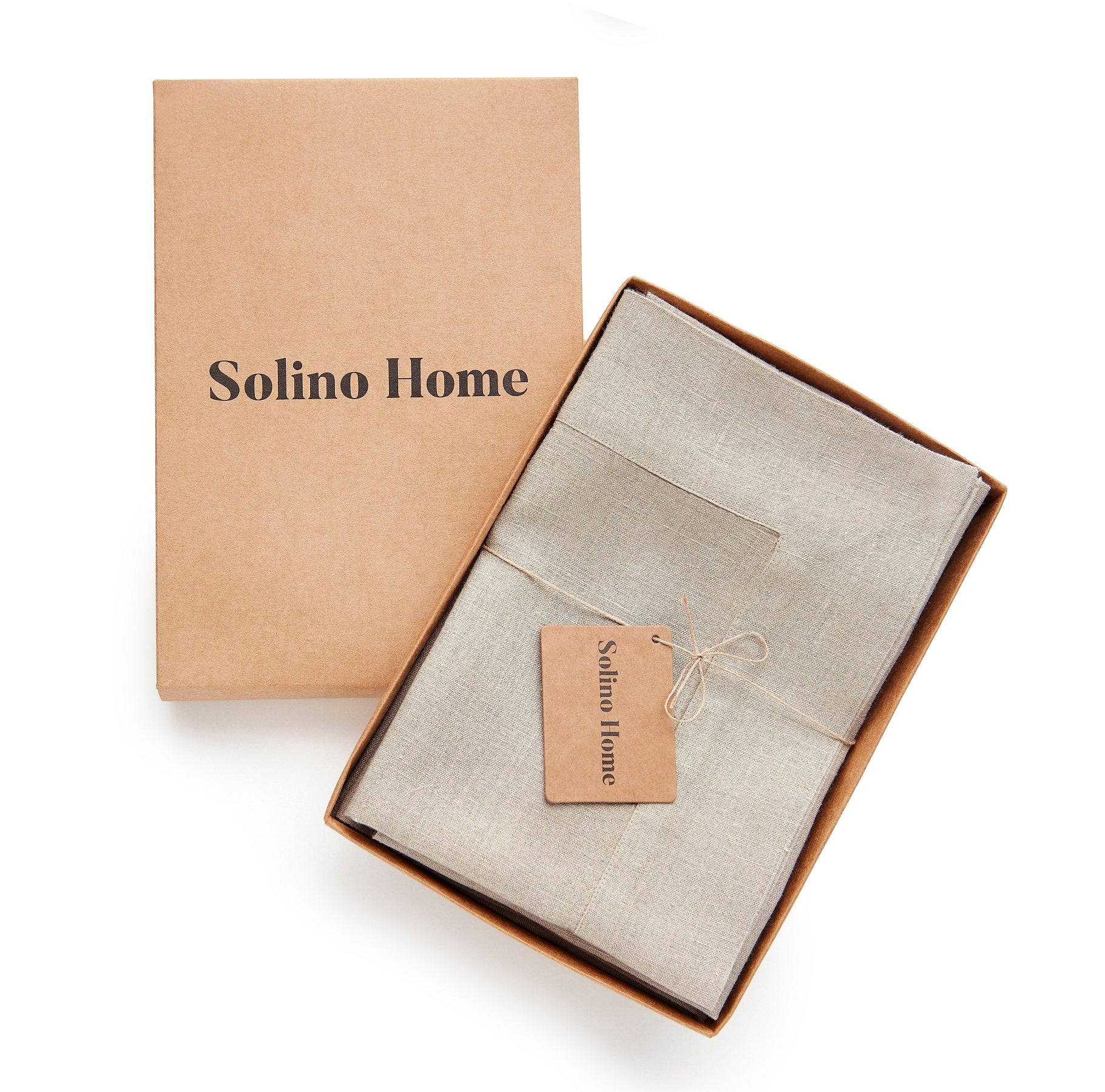 Premium Heavyweight Hemstitch Linen Napkins - Set of 4 - Elegant Dinner Party & Formal Dining Table Decor