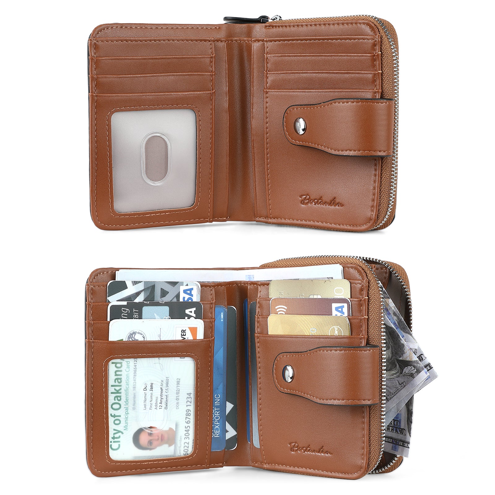 Lnna RFID Blocking Wallet for Women - Stylish Coin Purse & Card Holder | Secure Contactless Protection for Travel, Shopping & Everyday Use