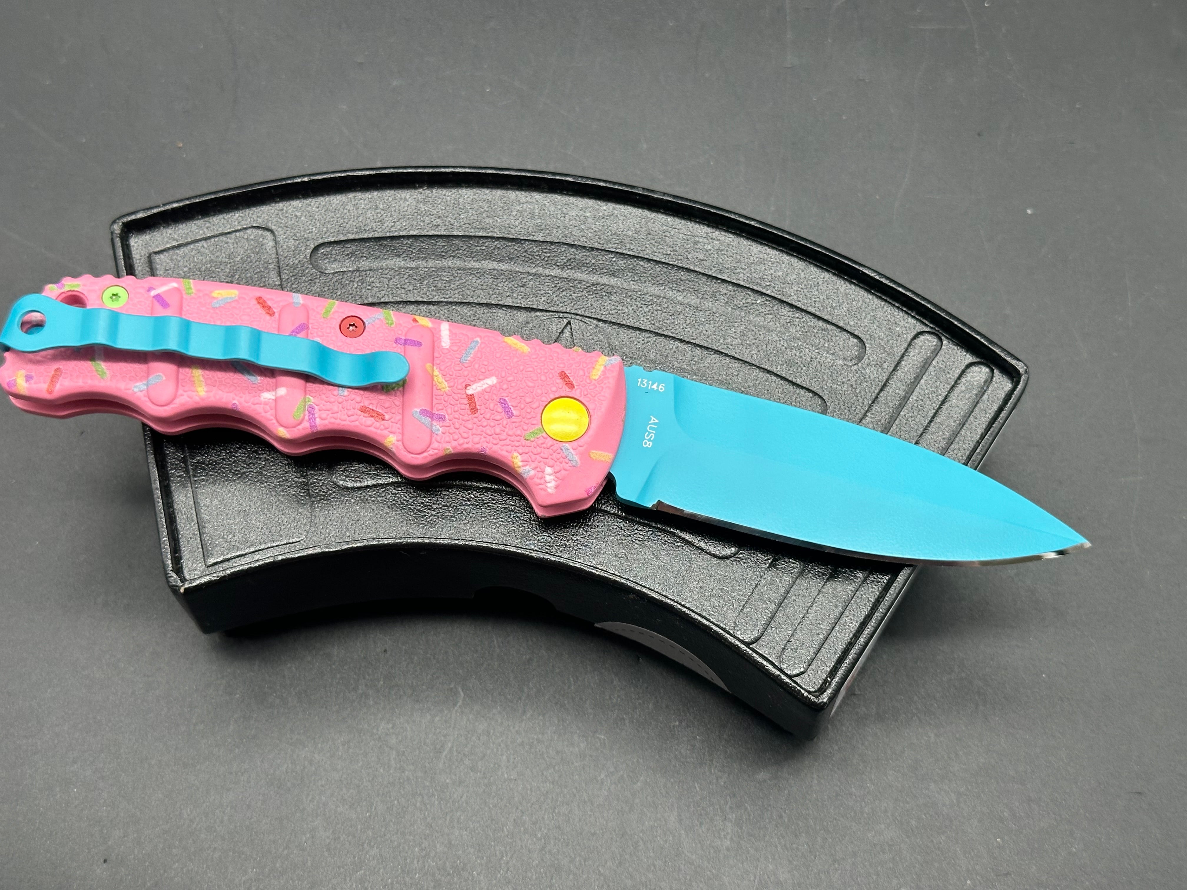 Boker Dessert Warrior Kalashnikov Automatic Knife - 3.25