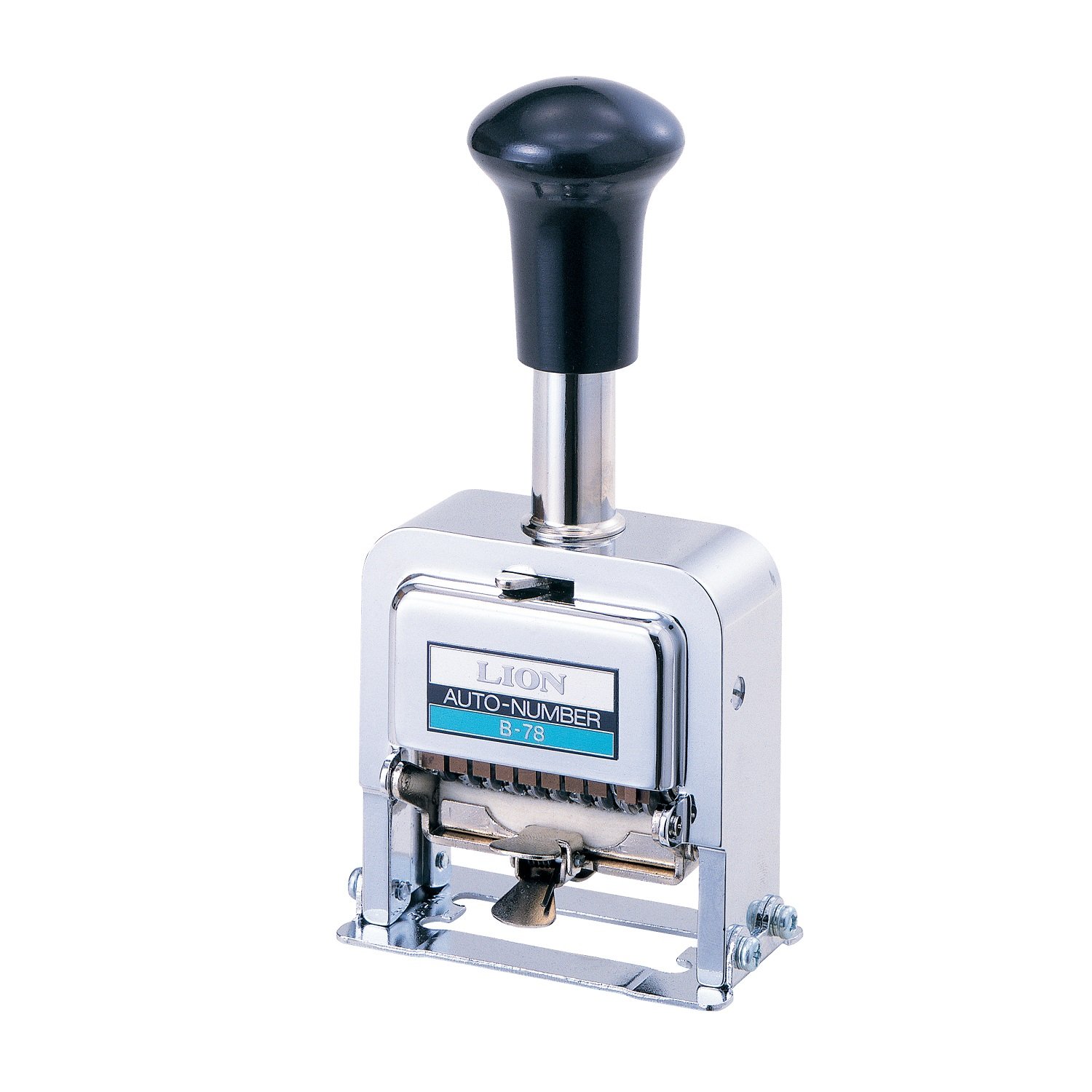 Lion Pro-Line Heavy-Duty Automatic Numbering Machine - 9-Wheel Industrial Stamp for Documents, Invoices & Forms | Perfect for Offices, Banks & Legal Use