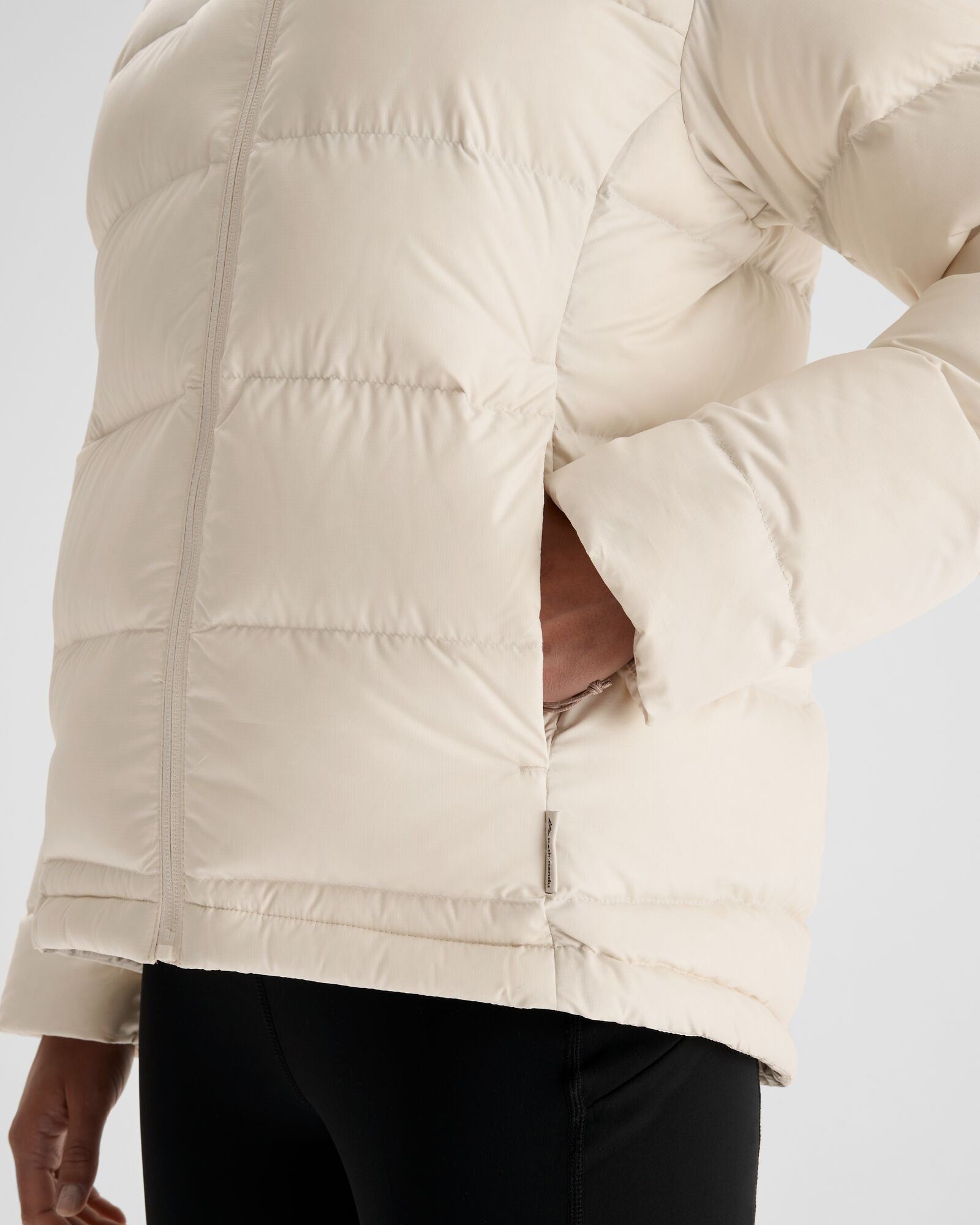 Women's Epiq Down Jacket - Lightweight Warm Winter Coat, Water-Resistant, Natural Color - Perfect for Outdoor Activities, Skiing & Cold Weather Fashion