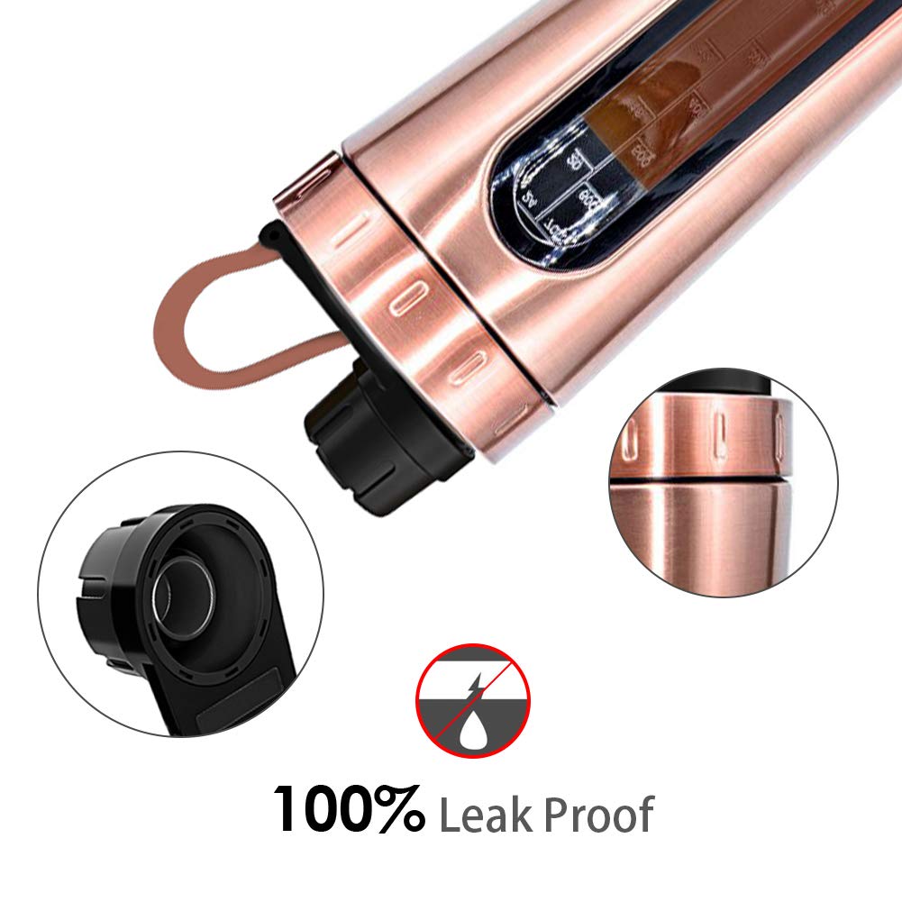 Toofeel 820ml Stainless Steel Protein Shaker Bottle - Leak Proof, BPA Free, Gym & Workout Water Bottle for Protein Powder, Smoothies & Shakes - Perfect for Fitness, Bodybuilding & Post-Workout Recovery