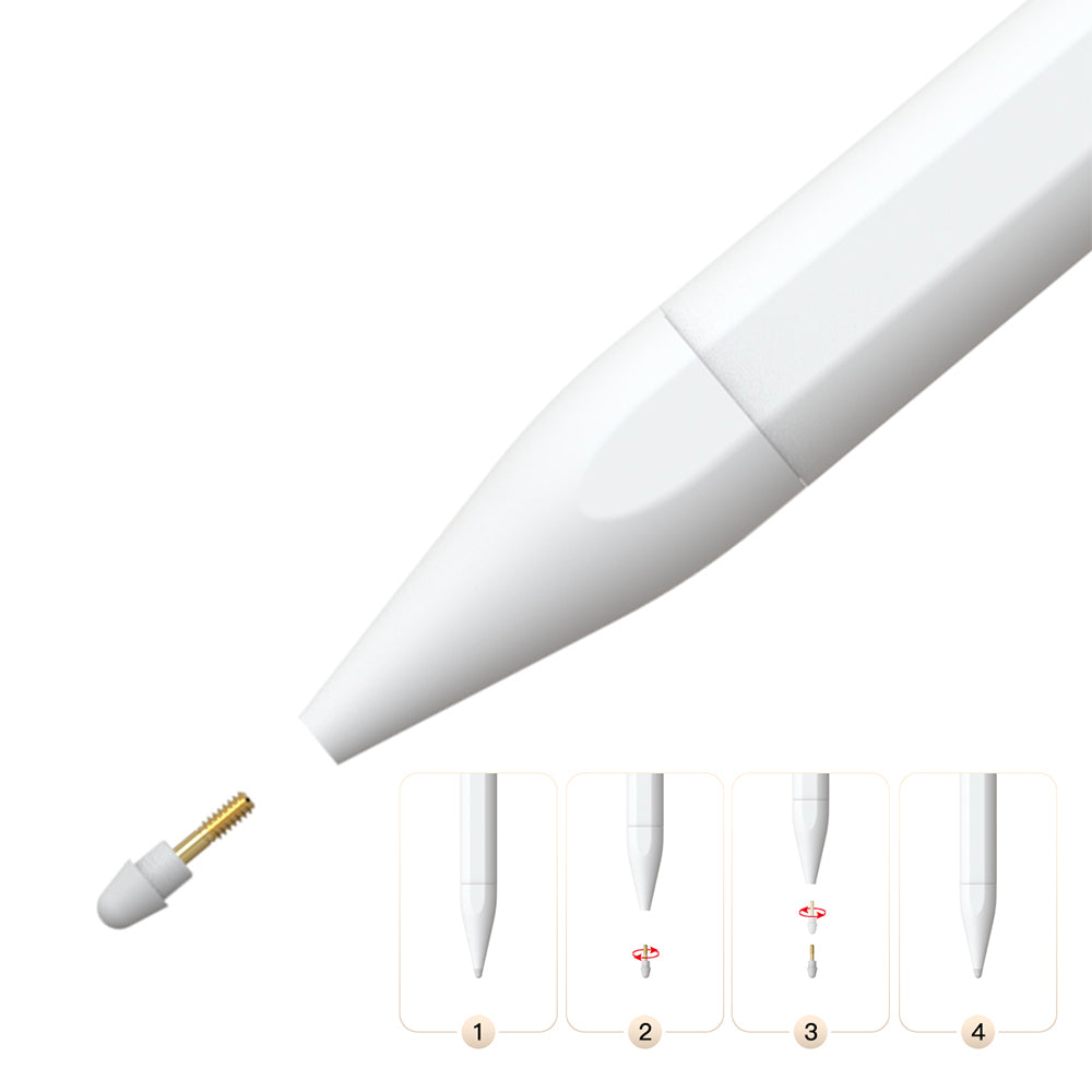 Premium Active Stylus Pen for Apple iPad (1st-9th Gen) - Pressure Sensitive & Palm Rejection - Perfect for Drawing, Note-Taking & Digital Art