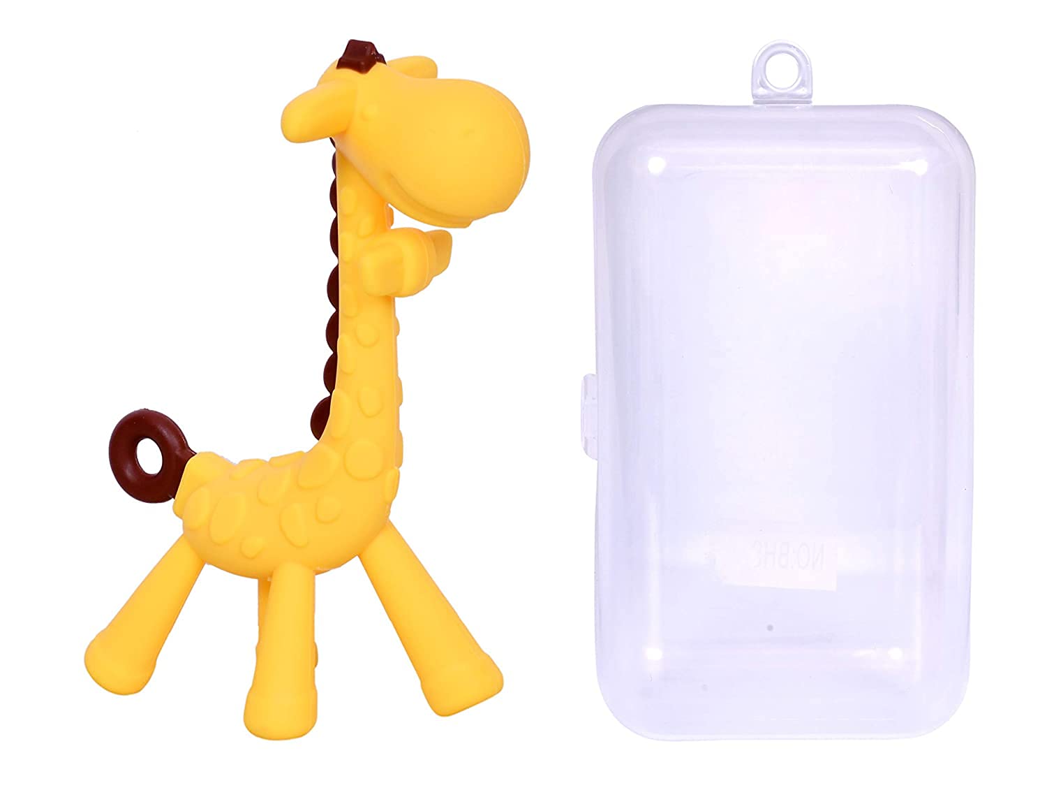 BPA-Free Silicone Fruit Teether for Babies 6-12 Months - Safe Infant Teething Toy for Soothing Sore Gums | Perfect for Home, Travel & Daycare Use