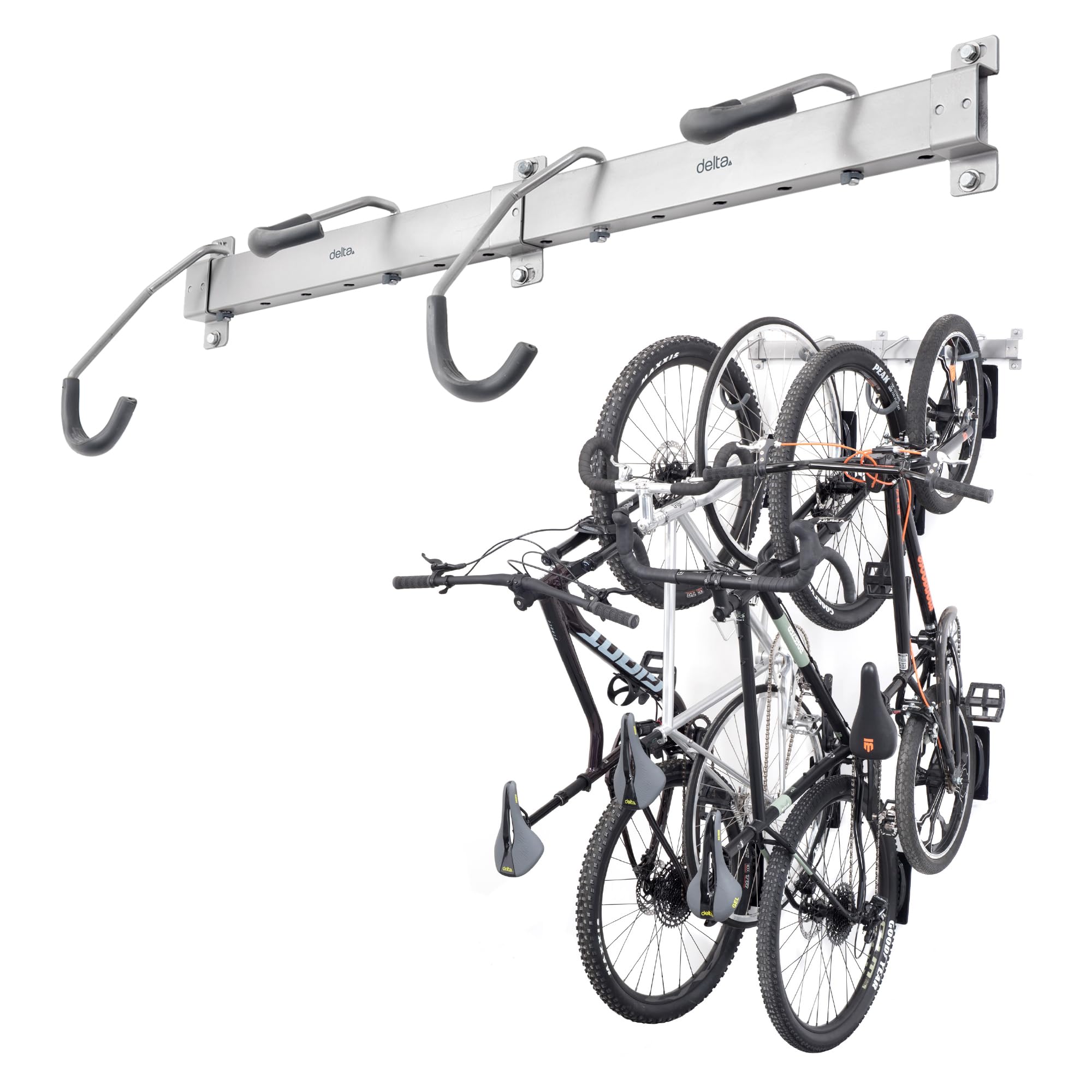 Heavy Duty 4-Bike Hitch Mount Rack for Cars & SUVs - Universal Bicycle Carrier for Road, Mountain & Kids Bikes - Perfect for Camping, Road Trips & Outdoor Adventures - Ideal for Family Vacations and Cycling Enthusiasts