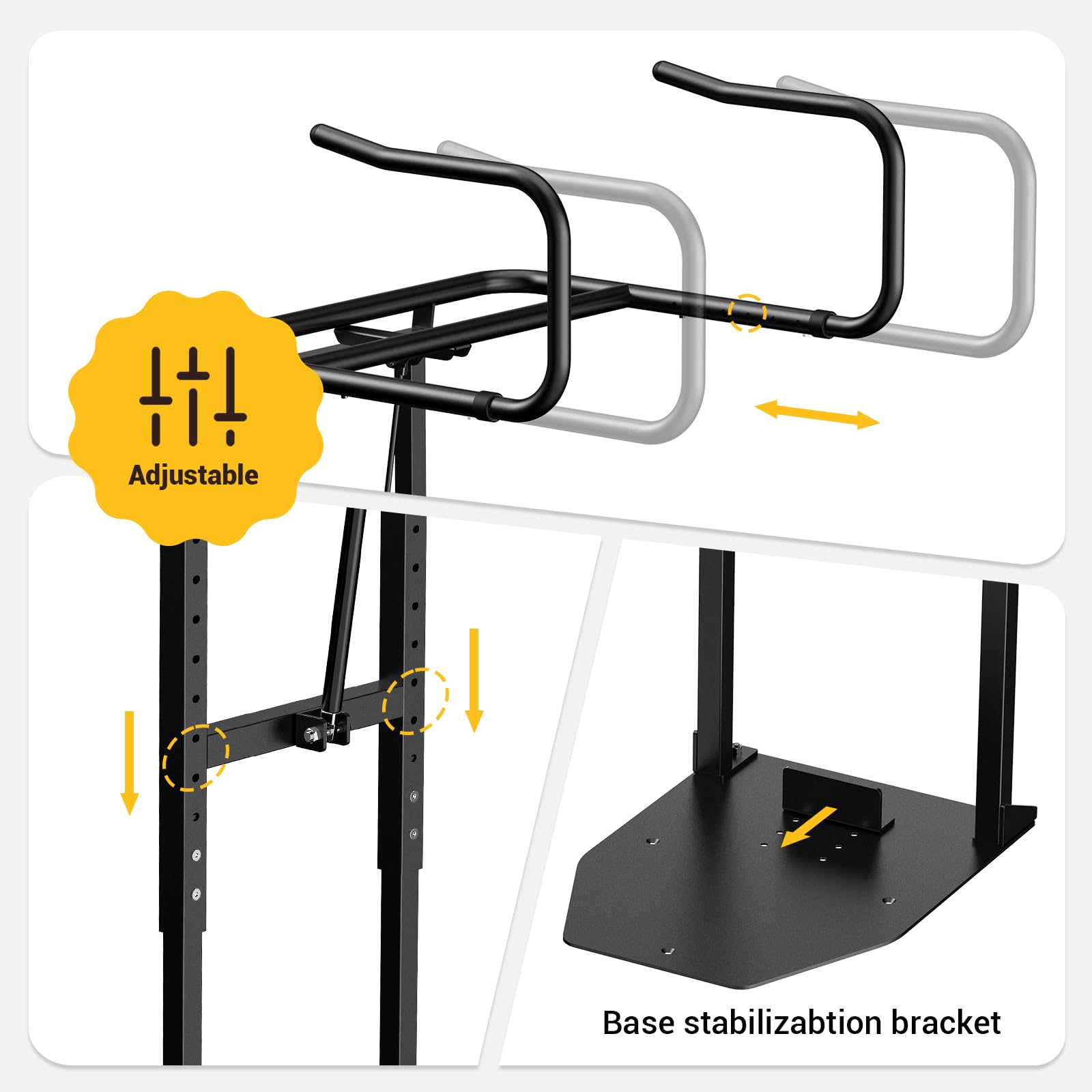 Premium Hydraulic Hot Tub Cover Lift - Adjustable U-Arms Spa Cover Lifter for Above Ground & Inground Spas - Heavy Duty Black - Perfect for Backyard, Deck or Patio Relaxation