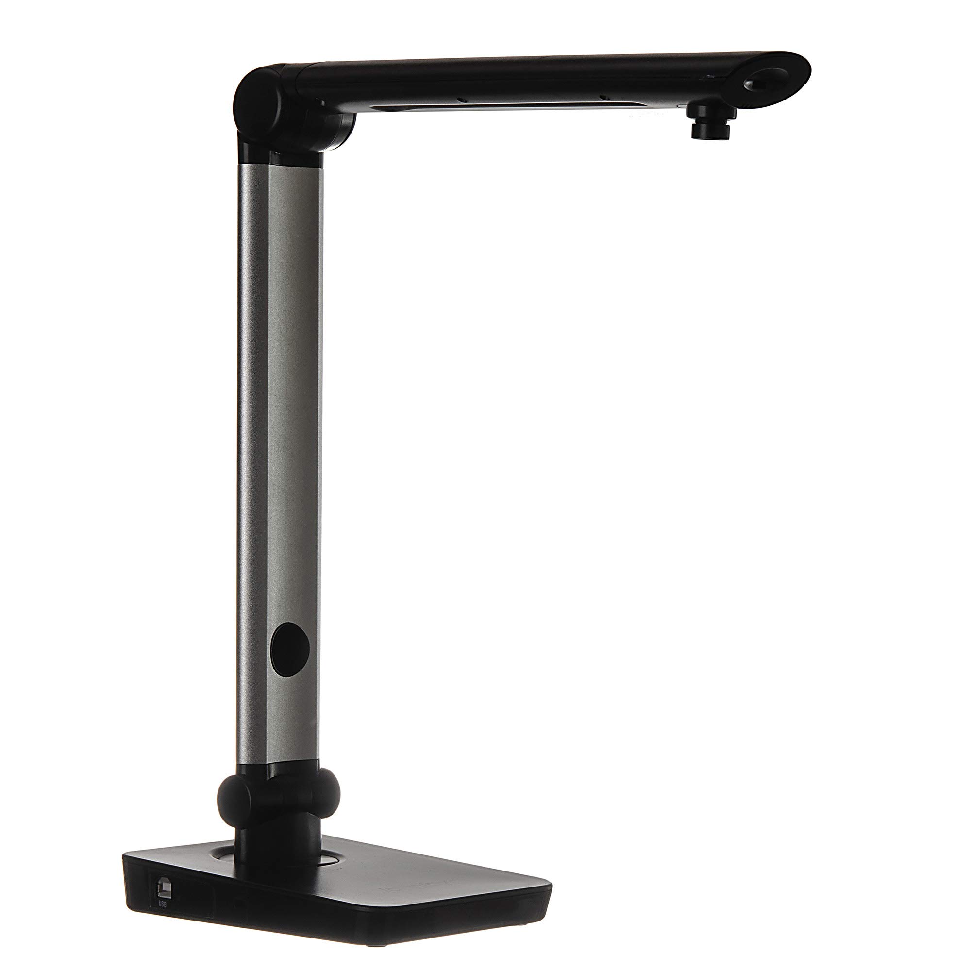 LV-1010 Portable USB Document Scanner Camera - Multi-Angle Adjustable HD Webcam for Online Teaching, Remote Work & Video Conferencing (Black)