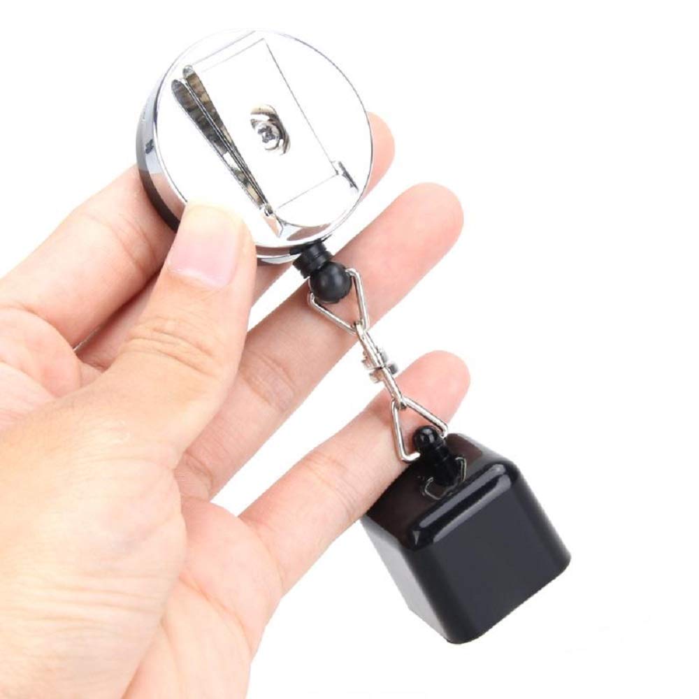 Retractable Pool Cue Chalk Holder - Belt Clip Snooker Accessory for Billiards Players | Perfect for Bar, Game Room & Professional Tournament Use