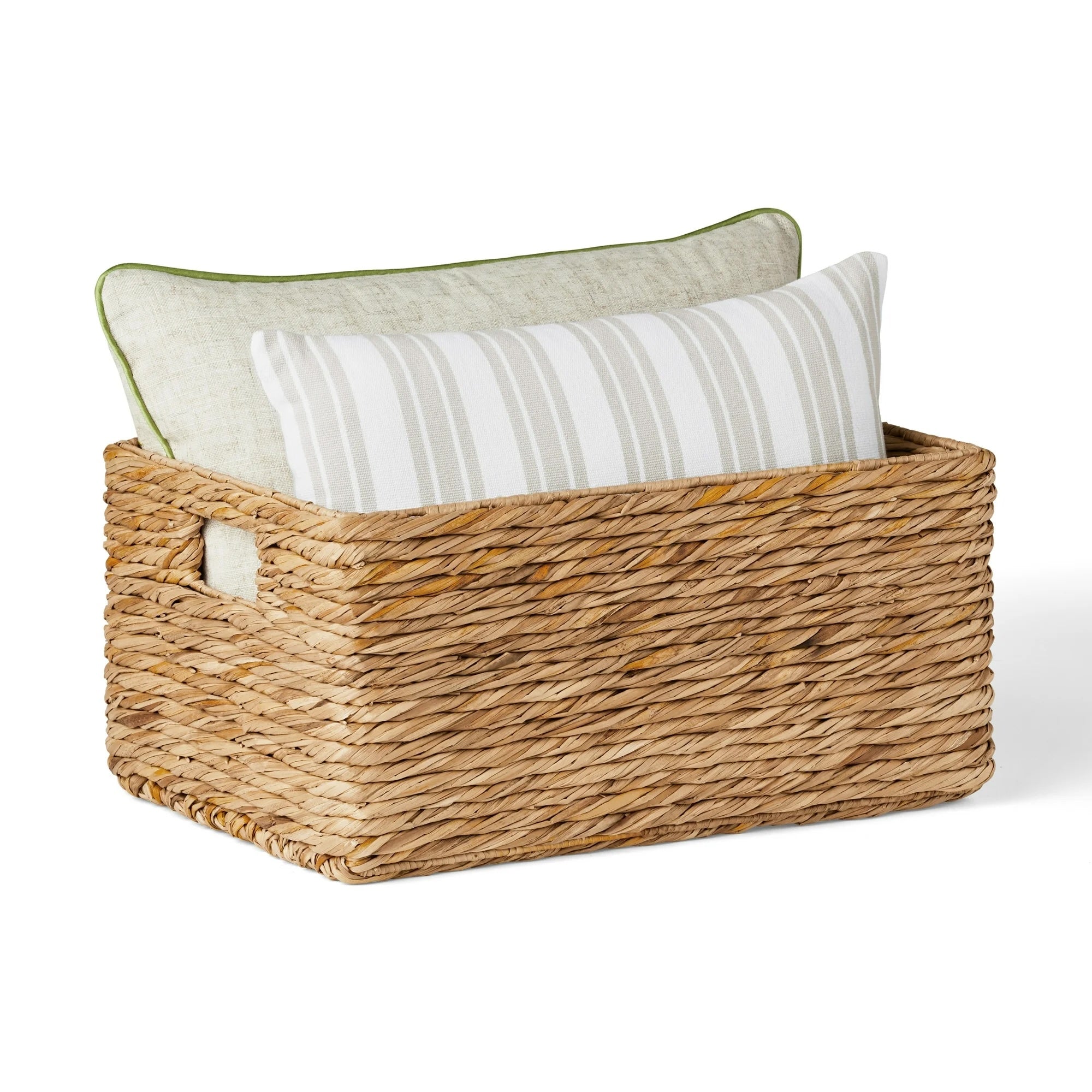 The Home Edit Medium Woven Storage Bin - Stylish & Durable Organizer for Home, Office, Nursery, or Closet - Perfect for Toys, Books, Blankets & More
