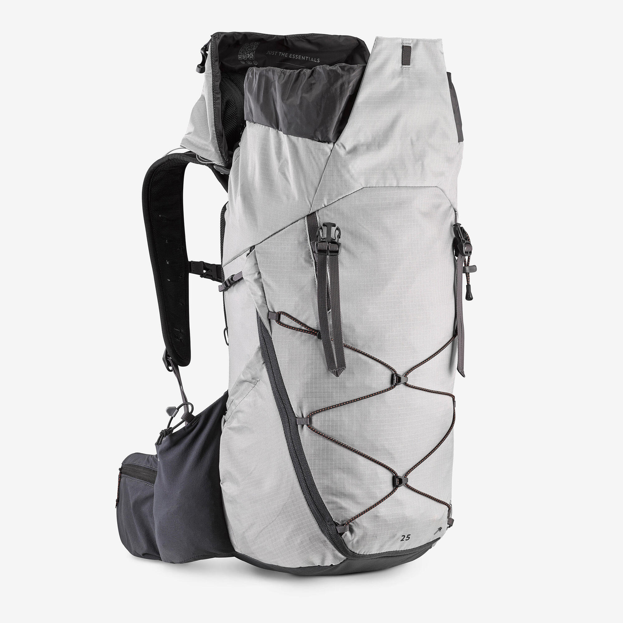 Quechua MH900 25L Lightweight Hiking Backpack for Men & Women - Waterproof Daypack for Outdoor Camping, Travel & Trekking